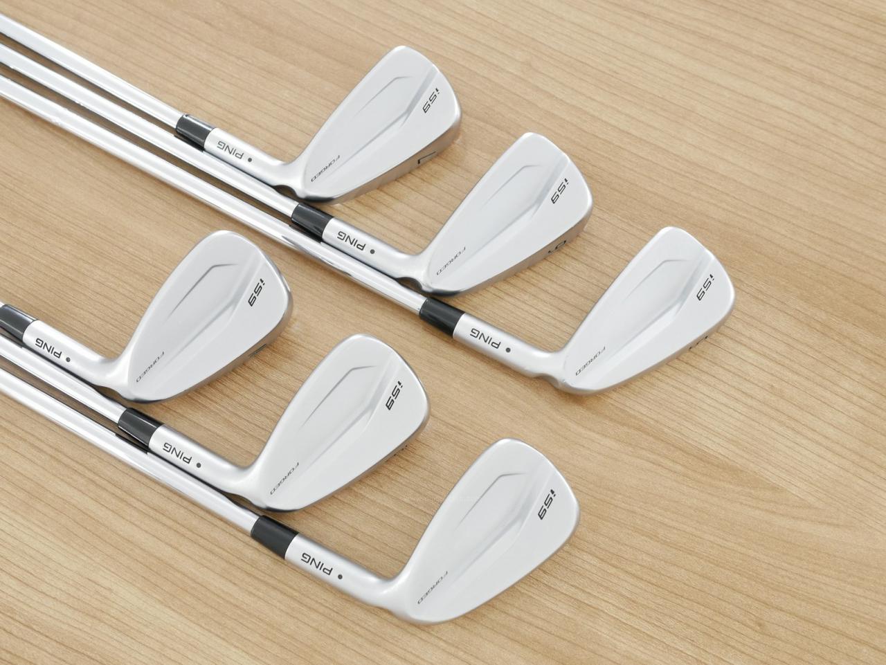 Iron set : Ping : ชุดเหล็ก Ping i59 Forged (ออกปี 2022 คม แน่นมากๆ) มีเหล็ก 5-Pw (6 ชิ้น) ก้านเหล็ก Dynamic Gold S200