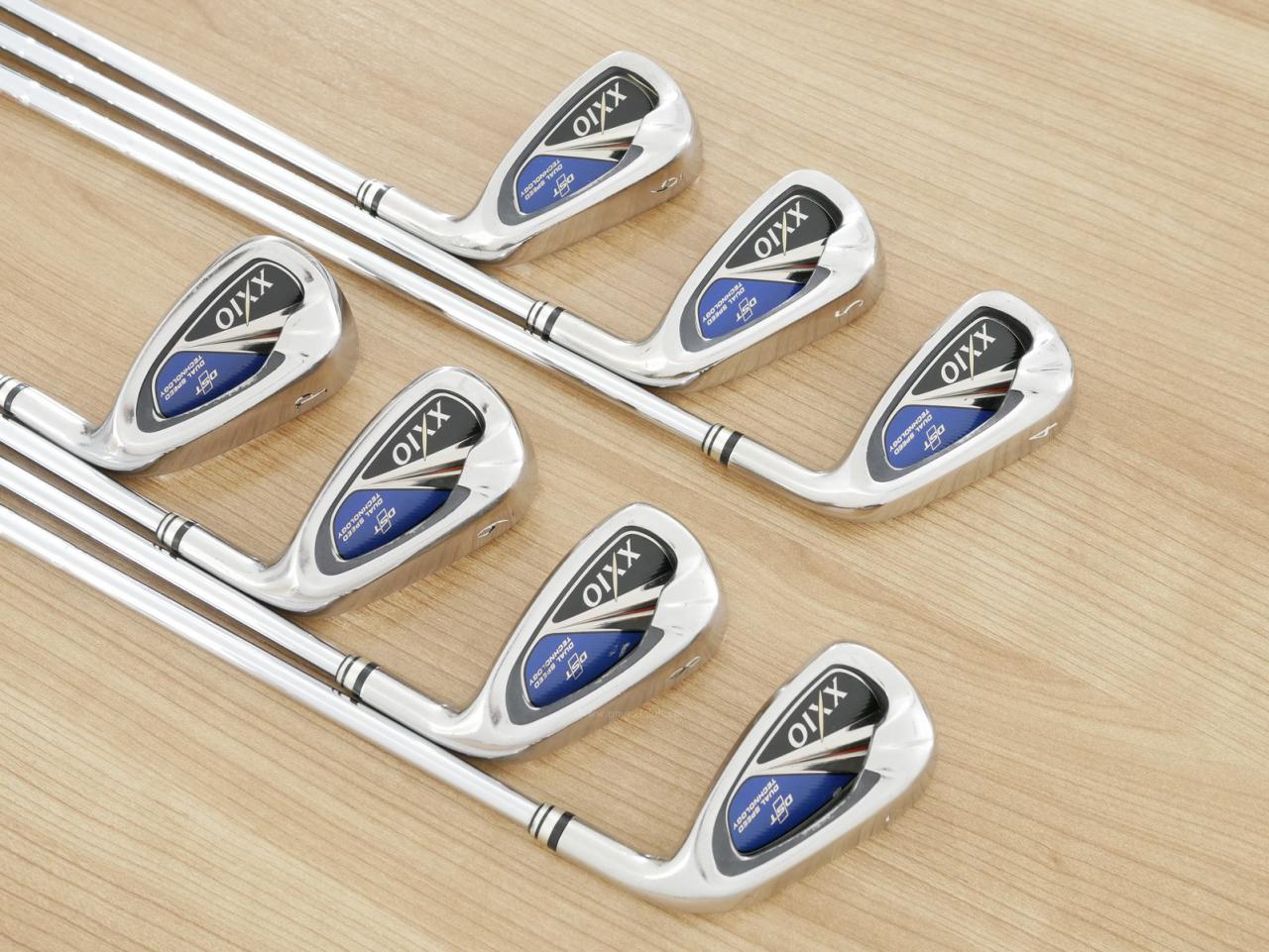 Iron set : XXIO : ชุดเหล็ก XXIO 8 (ใบใหญ่ ตีง่าย ไกล) มีเหล็ก 4-Pw (7 ชิ้น) ก้านเหล็ก NS Pro Modus 105 Flex S