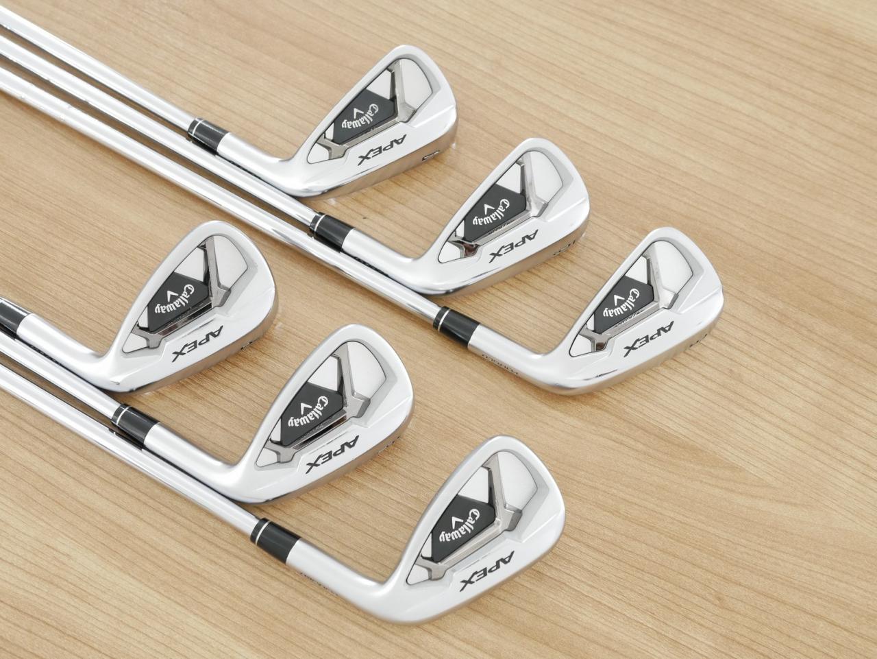 Iron set : Callaway : ชุดเหล็ก Callaway APEX Forged (รุ่นปี 2022) มีเหล็ก 5-Pw (6 ชิ้น) ก้านเหล็ก NS Pro 950 NEO Flex S