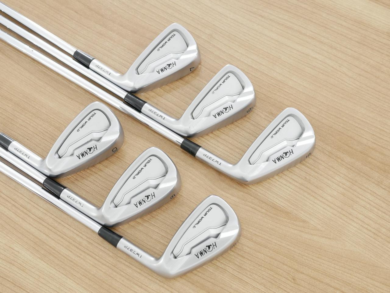 Iron set : Honma : ชุดเหล็ก Honma Tour World TW737P (ออกปี 2017) มีเหล็ก 5-10 (6 ชิ้น) ก้านเหล็ก 