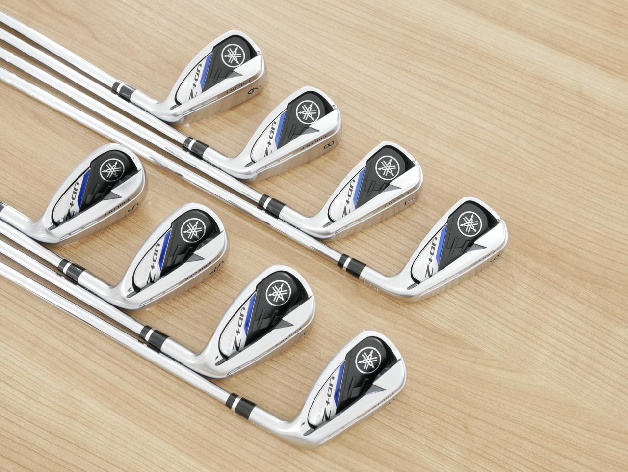 Iron set : Yamaha : ชุดเหล็ก Yamaha Inpres UD+2 (ออกปี 2021 ตีไกลที่สุด ไกลกว่าเหล็กทั่วไป 2 เบอร์ หน้าเด้ง COR 0.822) มีเหล็ก 6-Pw,Aw,As,Sw (8 ชิ้น) ก้านเหล็ก NS Pro Zelos 7 Flex S