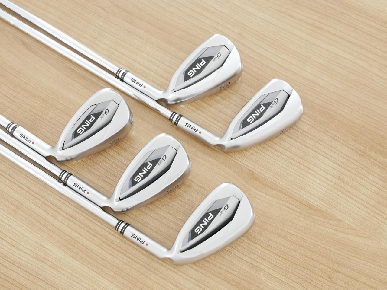 Iron set : Ping : ชุดเหล็ก Ping G425 (รุ่นปี 2021 Japan Spec. ใบใหญ่ ง่าย ไกล) มีเหล็ก 7-Pw,Aw (5 ชิ้น) ก้านเหล็ก NS Pro 950 NEO Flex R