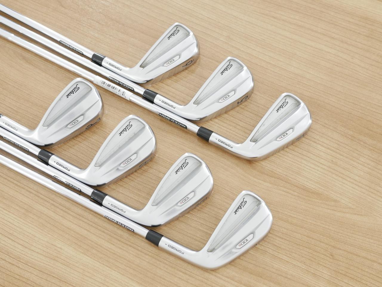 Iron set : Titleist : ชุดเหล็ก Titleist T100S Forged (รุ่นปี 2022) มีเหล็ก 4-Pw (7 ชิ้น) ก้านเหล็ก NS Pro 880 AMC Flex R