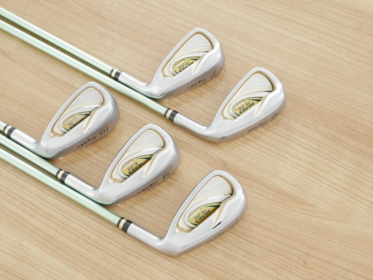 Iron set : Honma : ชุดเหล็ก Honma Beres IE-03 (ออกปี 2016 เหมาะกับซีเนียร์) มีเหล็ก 6-10 (5 ชิ้น) ก้าน ARMRQ 8 (45) Flex R (2 ดาว)