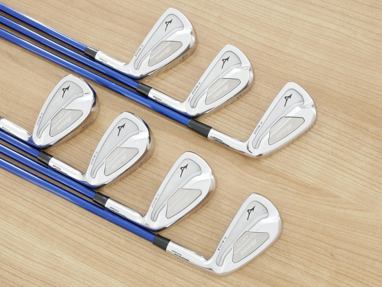 Iron set : Mizuno : ชุดเหล็ก Mizuno MP-59 (Forged) มีเหล็ก 4-Pw (7 ชิ้น) ก้าน Project X Blue 4.5 Flex R2
