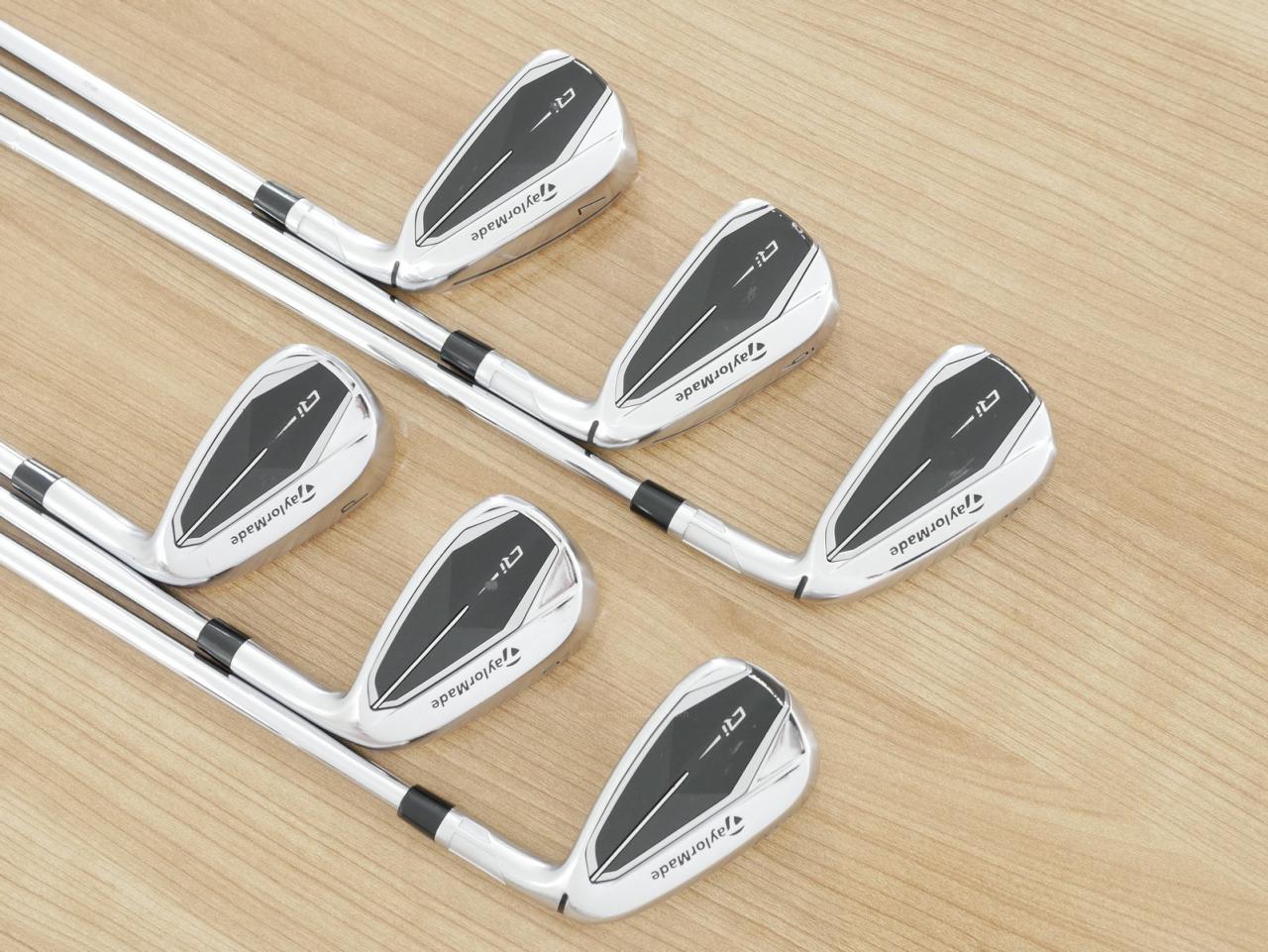Iron set : Taylormade : ชุดเหล็ก Taylormade Qi (ออกปี 2024 Japan Spec.) มีเหล็ก 5-Pw (6 ชิ้น) ก้านเหล็ก NS Pro Zelos 7 Flex S