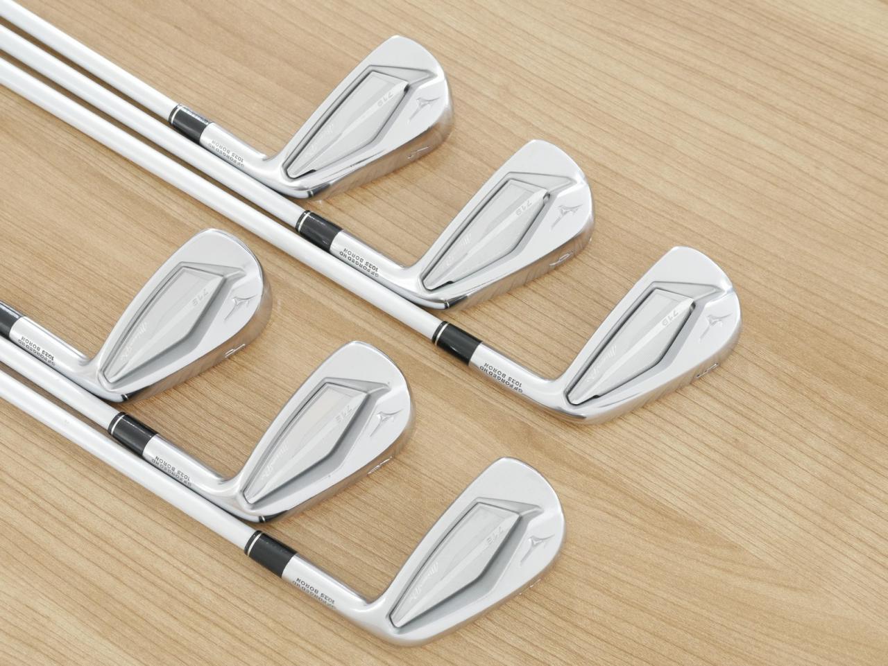 Iron set : Mizuno : ชุดเหล็ก Mizuno Pro 719 Forged (ปี 2020 นุ่มมาก แน่น คมมากๆ) มีเหล็ก 5-Pw (6 ชิ้น) ก้านกราไฟต์ Mitsubishi FUBUKI AX i375 Flex R