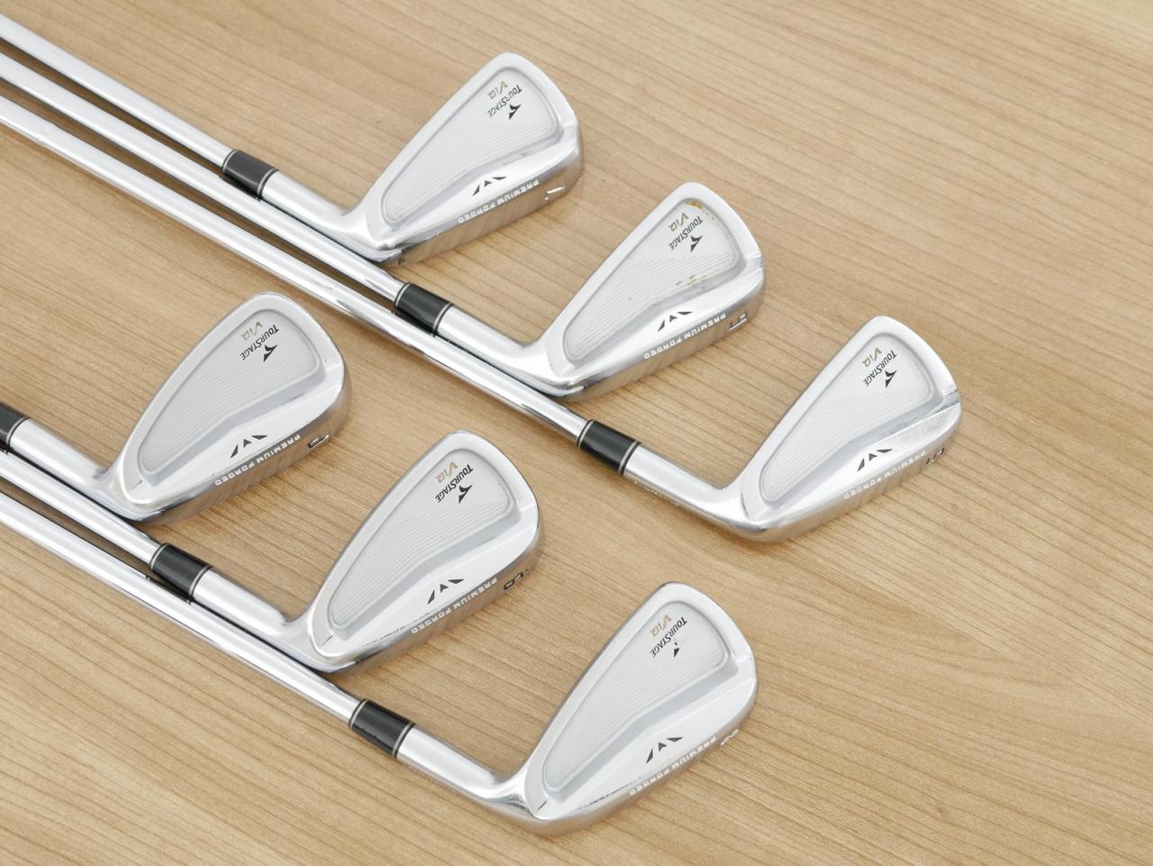 Iron set : Tourstage : ชุดเหล็ก Tourstage VIQ (Forged) มีเหล็ก 5-Pw (6 ชิ้น) ก้านเหล็ก NS Pro 950 