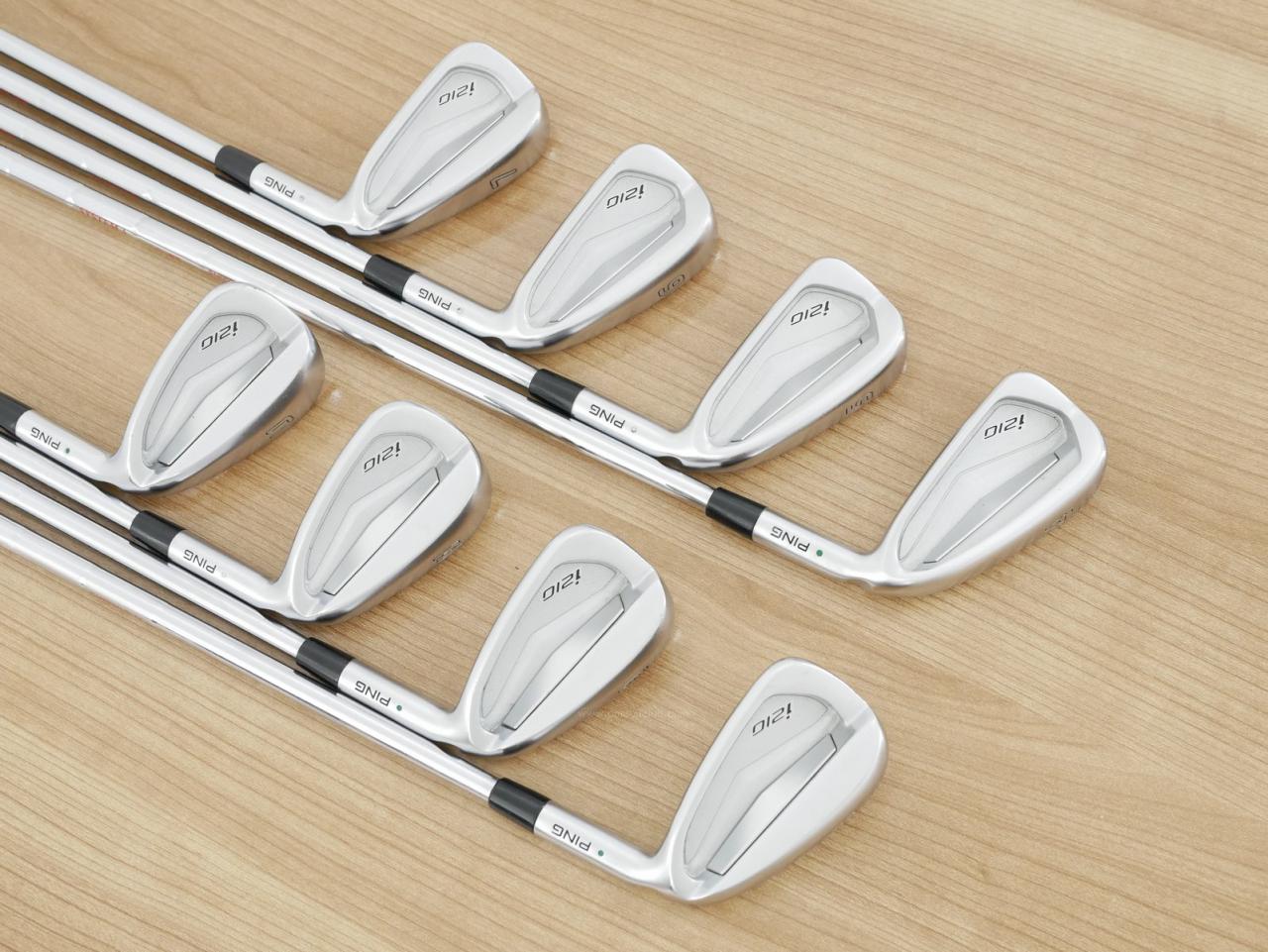 Iron set : Ping : ชุดเหล็ก Ping i210 (รุ่นปี 2019) มีเหล็ก 4-Pw,Aw (8 ชิ้น) ก้านเหล็ก NS Pro Modus 125 Flex X