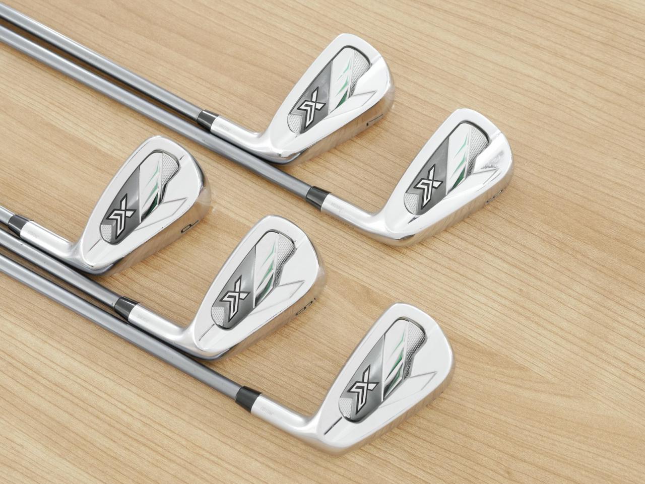 Iron set : XXIO : ชุดเหล็ก XXIO X-eks Forged (ออกปี 2022) มีเหล็ก 6-Pw (5 ชิ้น) ก้านกราไฟต์ Fujikura MCI 60 Flex S