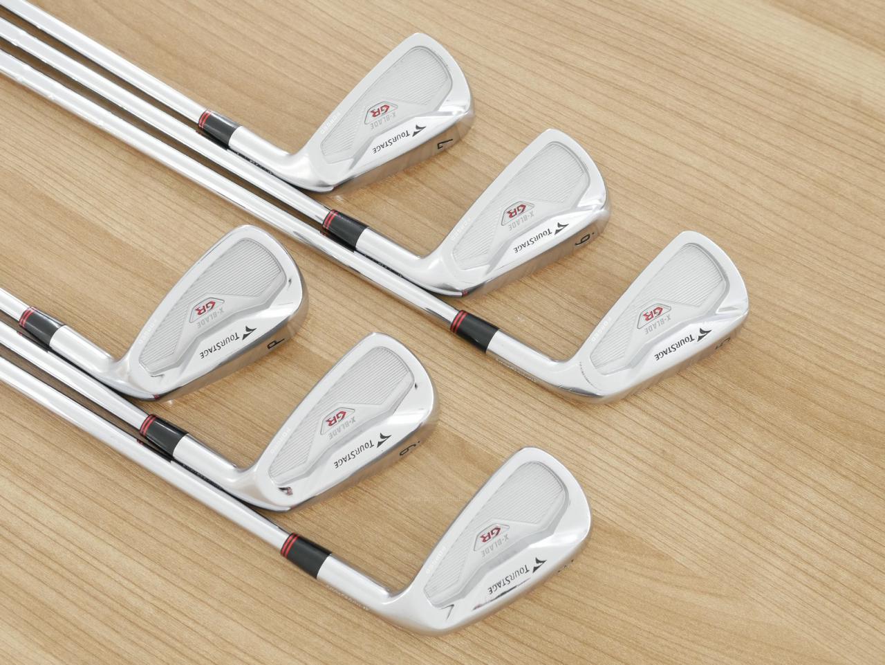 Iron set : Tourstage : ชุดเหล็ก Tourstage X-Blade GR Forged มีเหล็ก 5-Pw (6 ชิ้น) ก้านเหล็ก NS Pro 950 Flex S