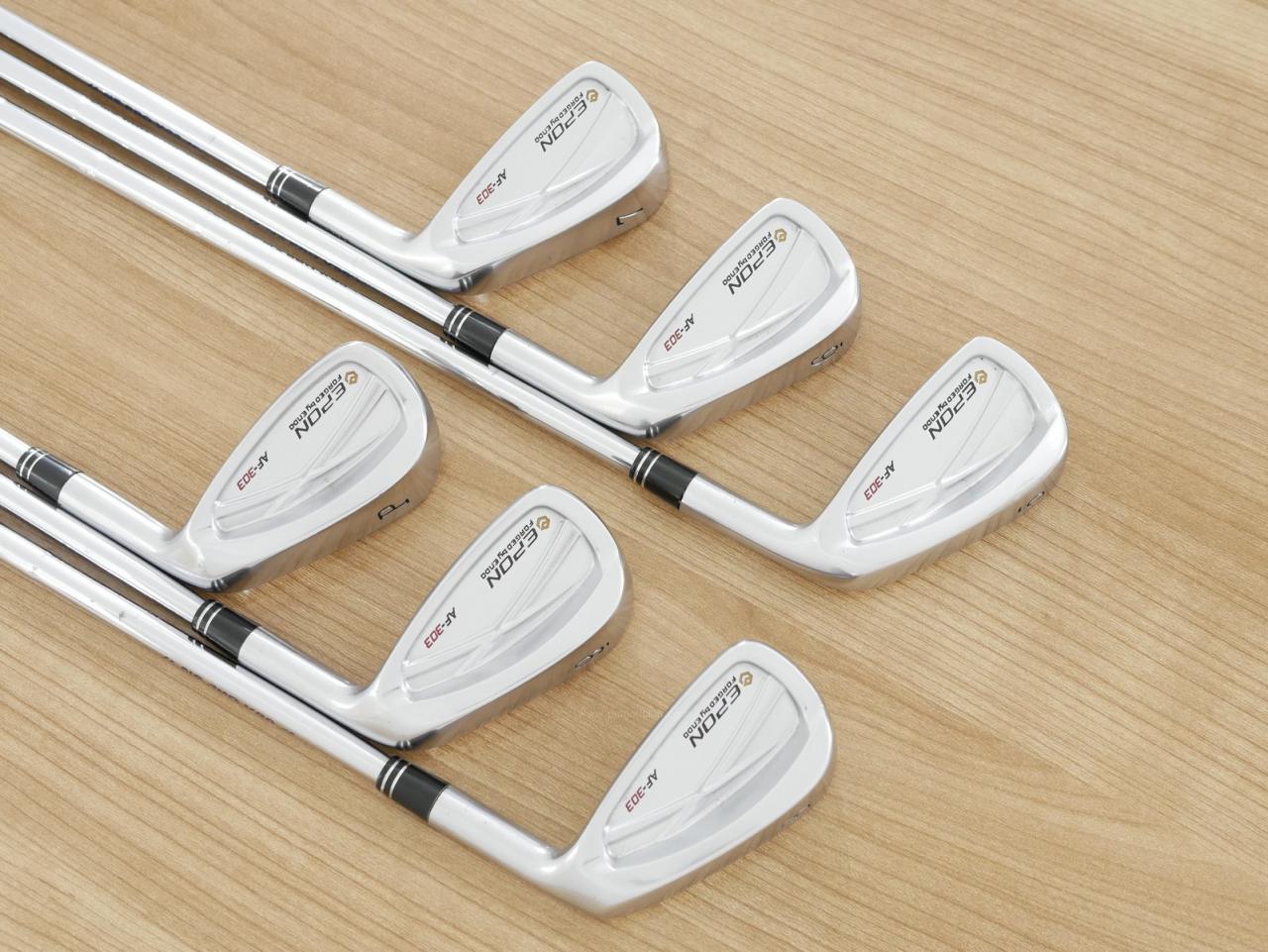 Iron set : Epon : ชุดเหล็ก EPON AF-303 Forged มีเหล็ก 5-Pw (6 ชิ้น) ก้านเหล็ก NS Pro V90 Flex S