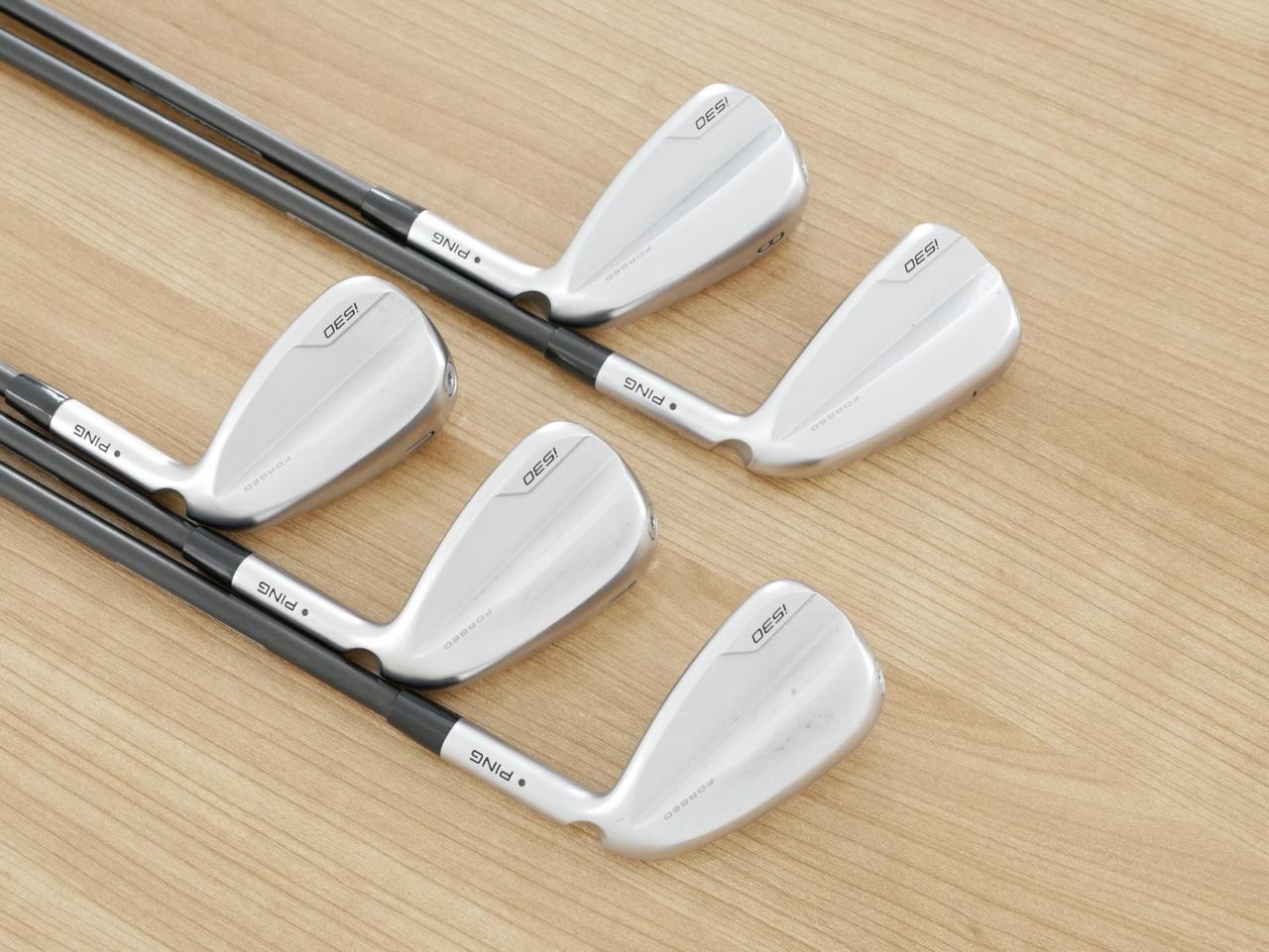 Iron set : Ping : ชุดเหล็ก Ping i530 Forged (รุ่นล่าสุด ออกปี 2024) มีเหล็ก 7-Pw,Aw (5 ชิ้น) ก้านกราไฟต์ Tour AD AD-55 Flex R