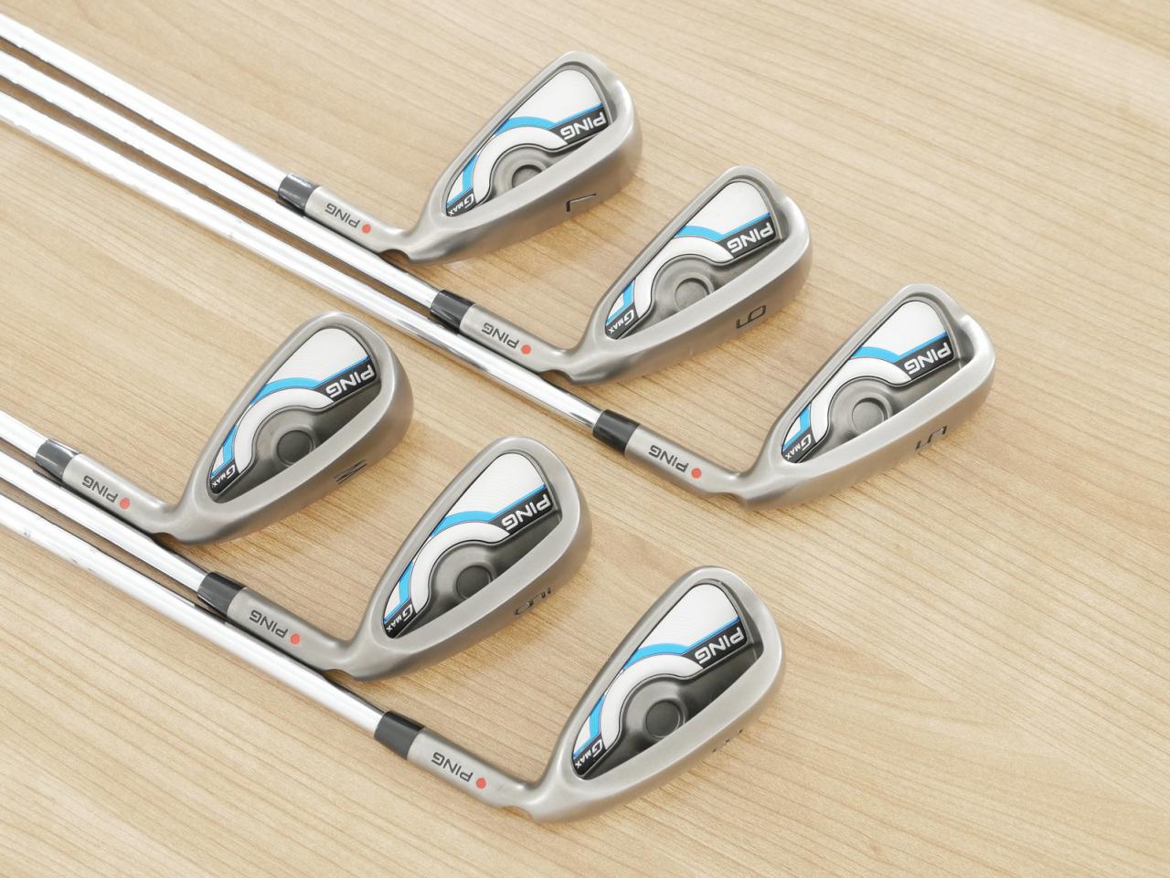 Iron set : Ping : ชุดเหล็ก Ping G Max (ใบใหญ่ ตีง่ายมาก ไกล Japan Spec) มีเหล็ก 5-Pw (6 ชิ้น) ก้านเหล็ก Ping CFS Flex S