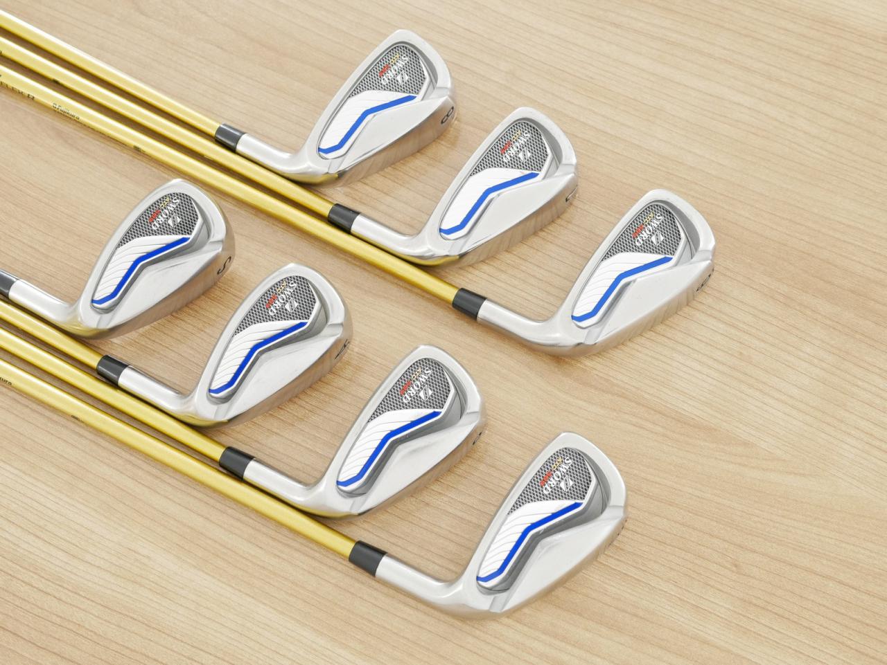 Iron set : Katana : ชุดเหล็ก Katana Sword ATC-589 (ตีง่าย ไกล) มีเหล็ก 6-Pw,Aw,Sw (7 ชิ้น) ก้าน Speeder 589 Flex R