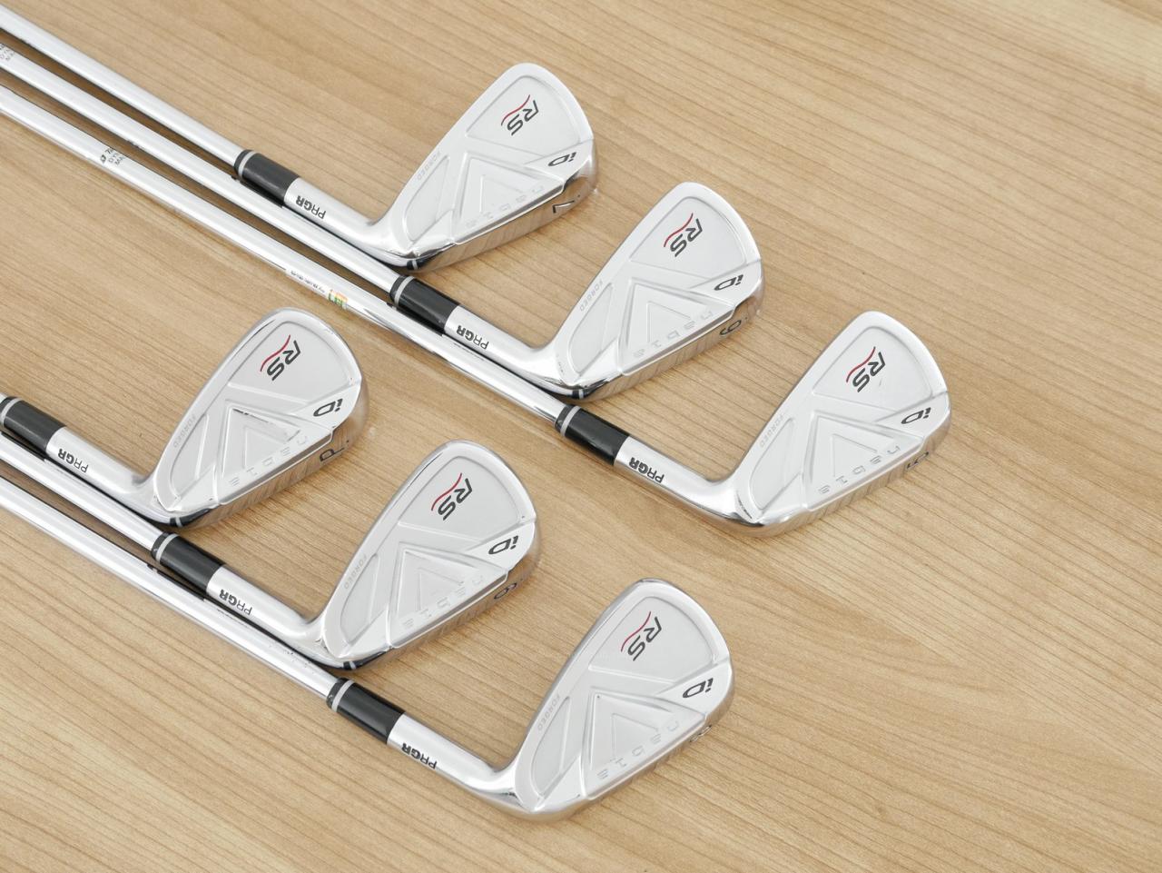 Iron set : PRGR : ชุดเหล็ก PRGR ID Nabla RS Forged มีเหล็ก 5-Pw (6 ชิ้น) ก้านเหล็ก Dynamic Gold S400