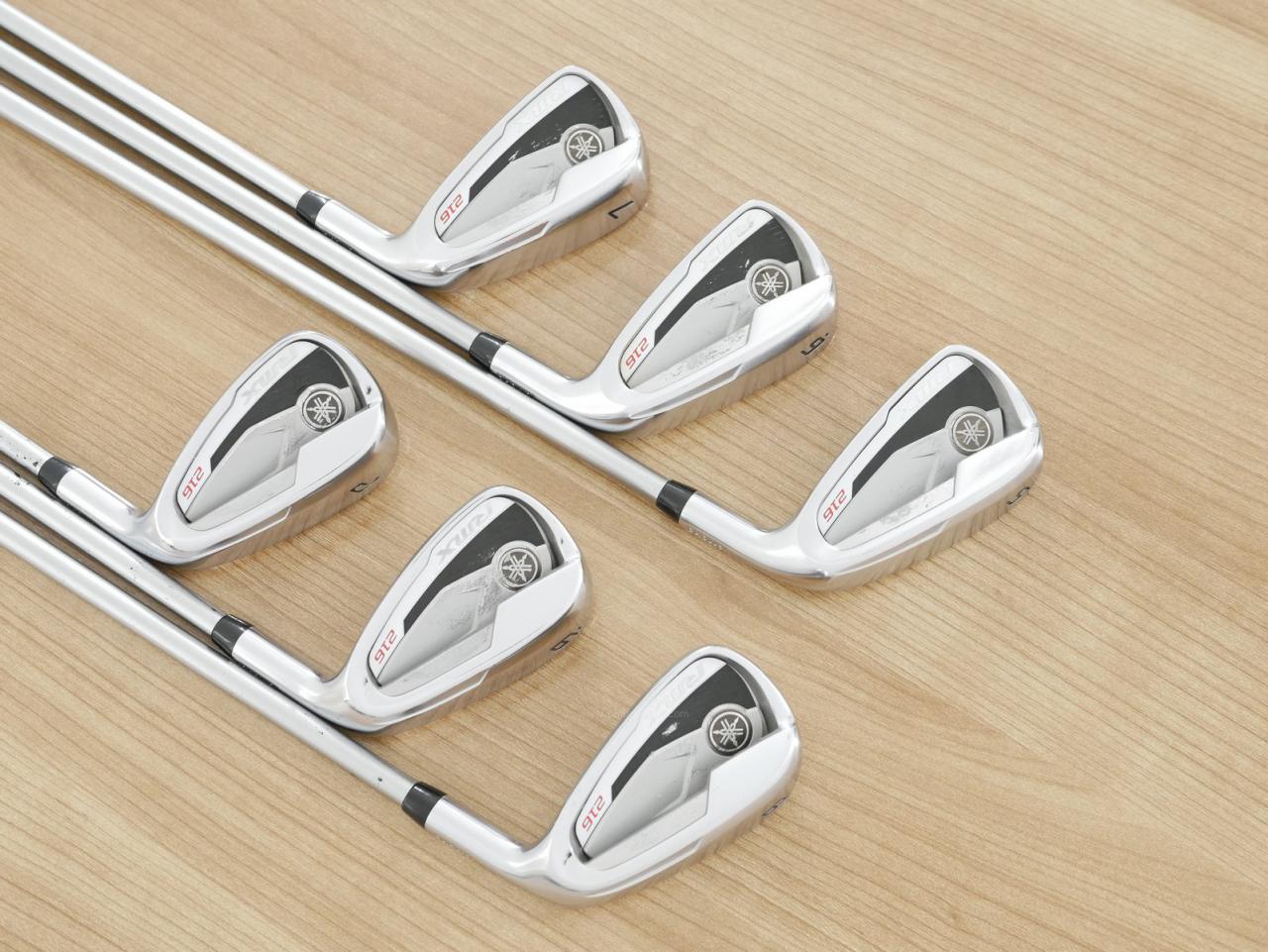 Iron set : Yamaha : ชุดเหล็ก Yamaha Inpres RMX 216 (ปี 2017 หน้าเด้ง COR 0.80 ตีไกลมาก) มีเหล็ก 5-Pw (6 ชิ้น) ก้านกราไฟต์ Mitsubishi FUBUKI Ai50 Flex R