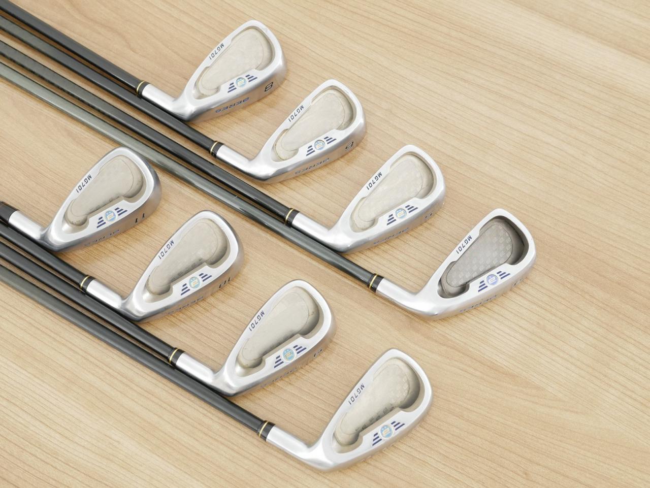 Iron set : Honma : ชุดเหล็ก Honma Beres MG701 มีเหล็ก 4-11 (8 ชิ้น) ก้าน ARMRQ B49 FLex R (2 ดาว) 