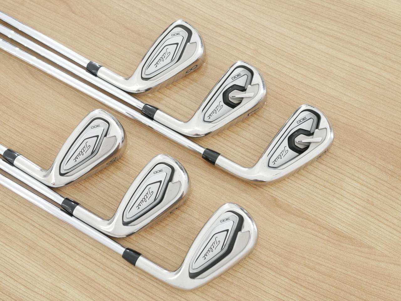 Iron set : Titleist : ชุดเหล็ก Titleist T300 (ออกปี 2019) มีเหล็ก 6-Pw,48 (6 ชิ้น) ก้านเหล็ก NS Pro Modus 105 Flex S