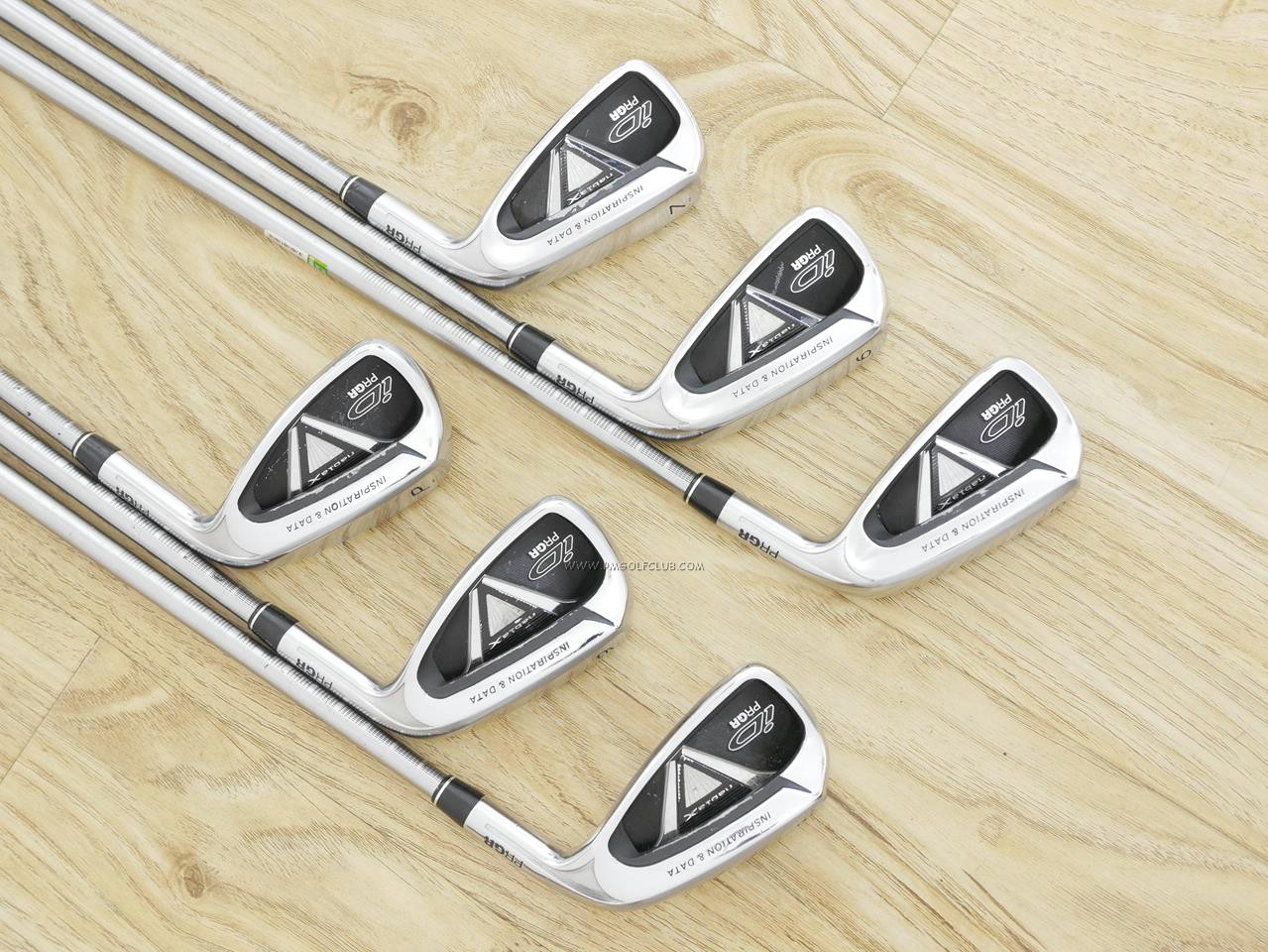 レディース！飛び系アイアン PRGR 先走っ iD Nabla X アイアン 6本セット