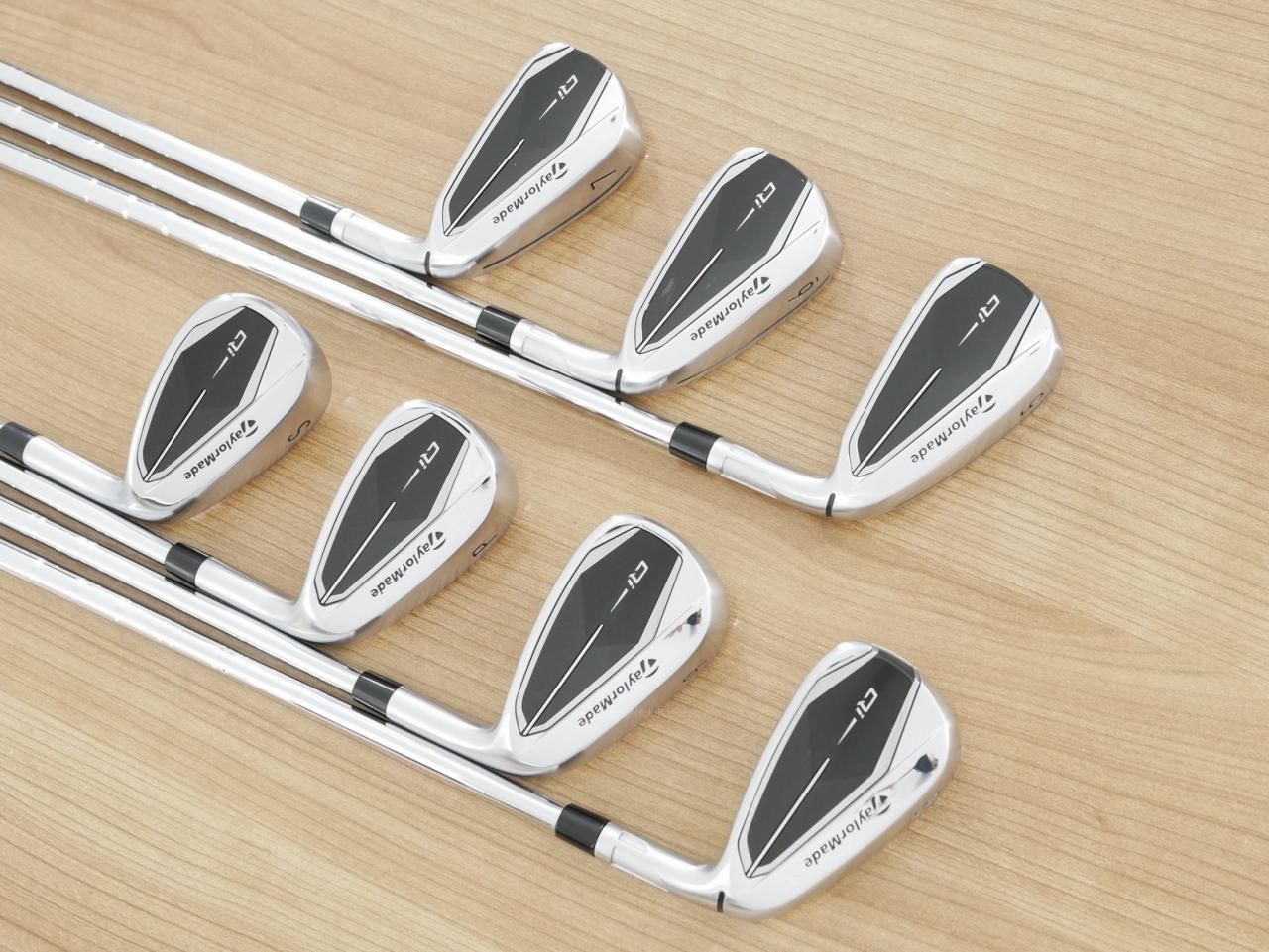 Iron set : Taylormade : ชุดเหล็ก Taylormade Qi (ออกปี 2024 Japan Spec.) มีเหล็ก 5-Pw,Sw (7 ชิ้น) ก้านเหล็ก NS Pro 910GH Flex S