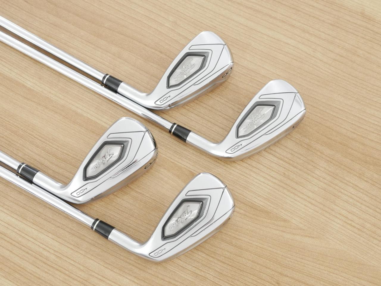 Iron set : Titleist : ชุดเหล็ก Titleist T400 (ตีง่ายที่สุด ไกลที่สุด ออกปี 2020) มีเหล็ก 7-Pw (4 ชิ้น) ก้านเหล็ก NS Pro 950 DST Flex S