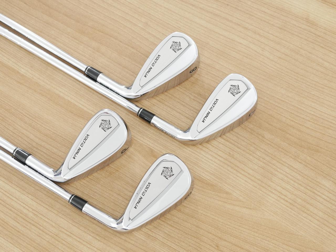 Iron set : Katana : ชุดเหล็ก Katana Voltio NINJA Hybrid Iron (รุ่นปี 2020 หน้าเด้ง ตีไกล) มีเหล็ก 7-Pw (4 ชิ้น) ก้านเหล็ก NS Pro 950 NEO Flex S