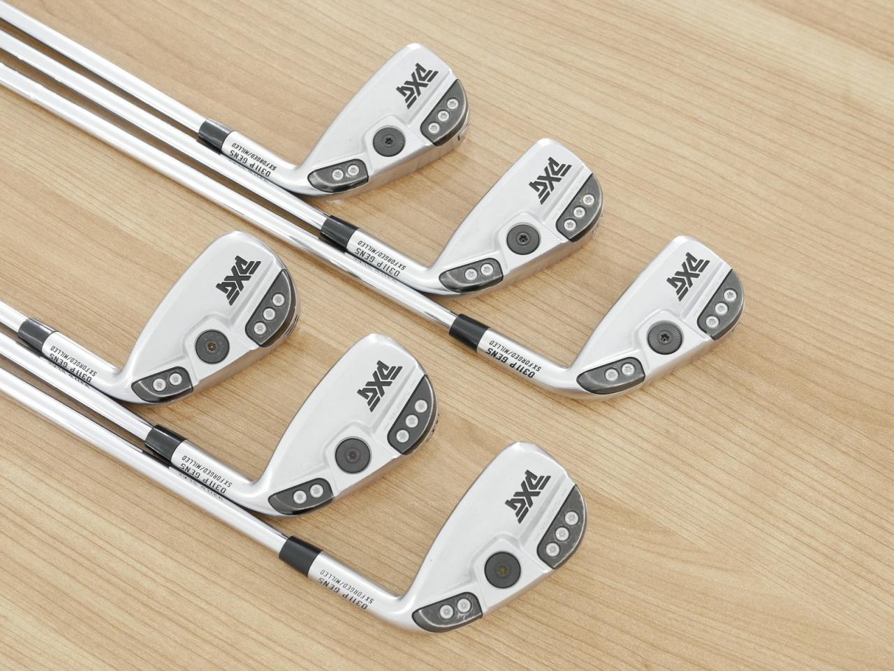 Iron set : PXG : ชุดเหล็ก PXG 0311P GEN 5 Forged Milled (ออกปี 2022 ตีไกล สวย ฟิลดี) มีเหล็ก 5-Pw (6 ชิ้น) ก้านเหล็ก NS Pro 950 NEO Flex R