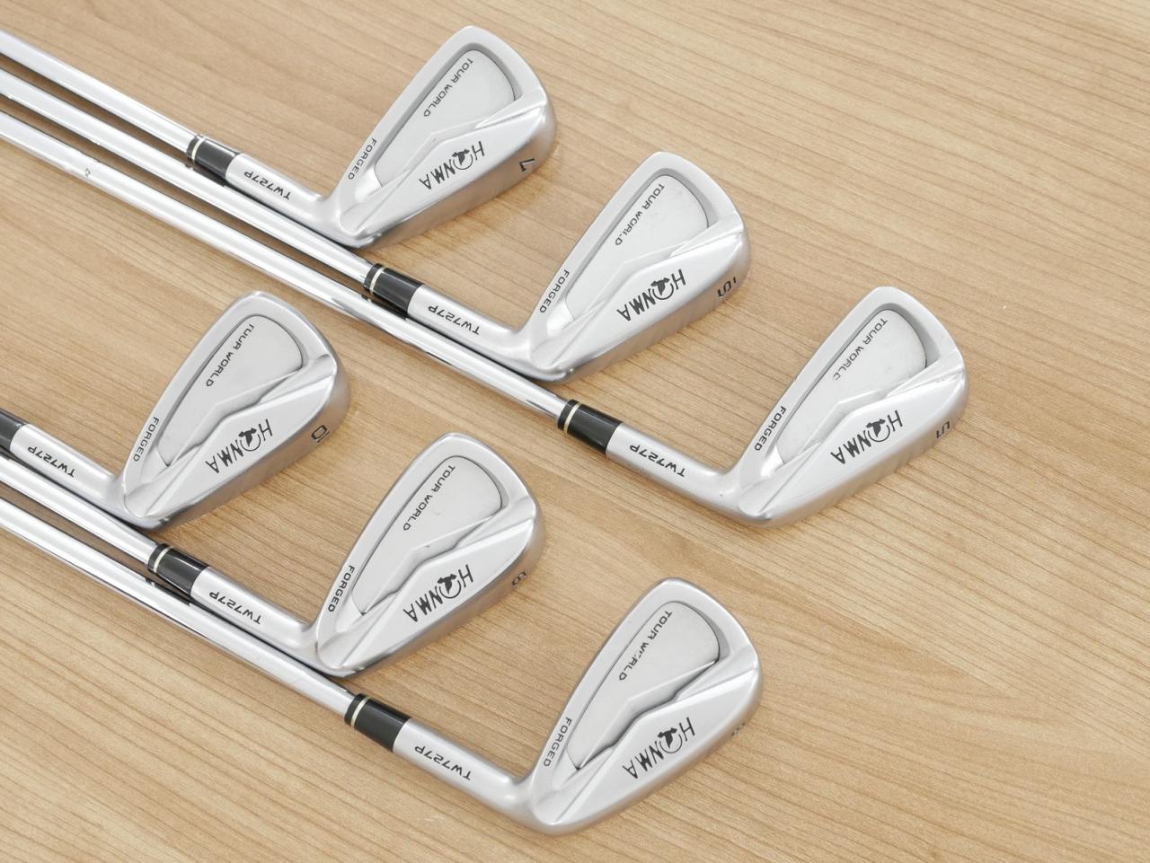 Iron set : Honma : ชุดเหล็ก Honma Tour World TW727P (Forged ออกปี 2016) มีเหล็ก 5-10 (6 ชิ้น) ก้านเหล็ก Dynamic Gold S200