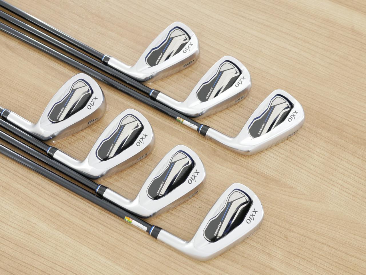Iron set : XXIO : ชุดเหล็ก XXIO Forged 6 (ปี 2019) มีเหล็ก 4-Pw (7 ชิ้น) ก้านกราไฟต์ MX-6000 Flex S