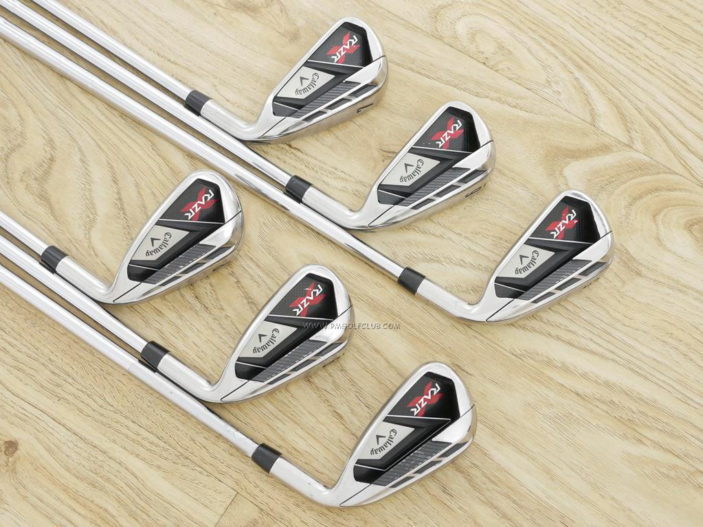 Callaway Right Handed Iron Set RAZR X MB 4-9,P NS PRO MODUS3
