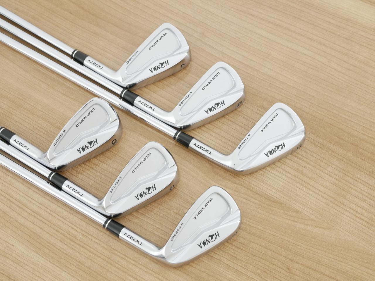 Iron set : Honma : ชุดเหล็ก Honma Tour World TW727V (Forged ออกปี 2016) มีเหล็ก 5-10 (6 ชิ้น) ก้านเหล็ก NS Pro Modus 120 Flex S