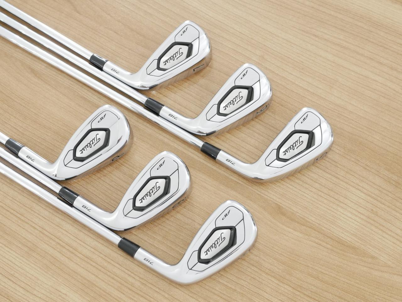 Iron set : Titleist : ชุดเหล็ก Titleist AP3 718 (ออกปี 2018) มีเหล็ก 5-Pw (6 ชิ้น) ก้านเหล็ก GS95 S200