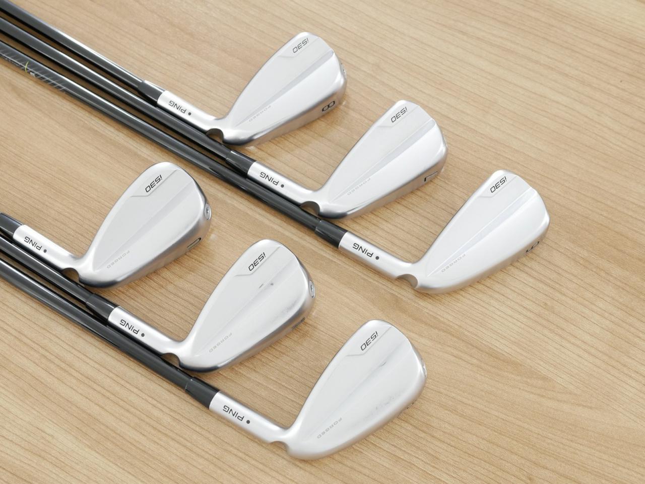 Iron set : Ping : ชุดเหล็ก Ping i530 Forged (รุ่นล่าสุด ออกปี 2024) มีเหล็ก 6-Pw,Aw (6 ชิ้น) ก้านกราไฟต์ Ping ALTA J CB Flex S