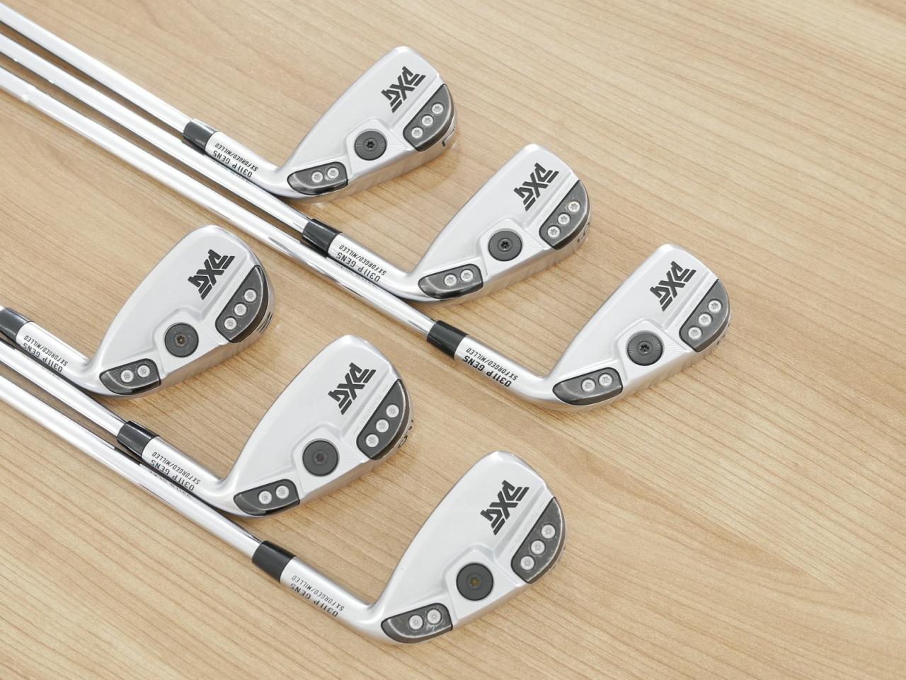 Iron set : PXG : ชุดเหล็ก PXG 0311P GEN 5 Forged Milled (ออกปี 2022 ตีไกล สวย ฟิลดี) มีเหล็ก 5-Pw (6 ชิ้น) ก้านเหล็ก NS Pro 950 NEO Flex R