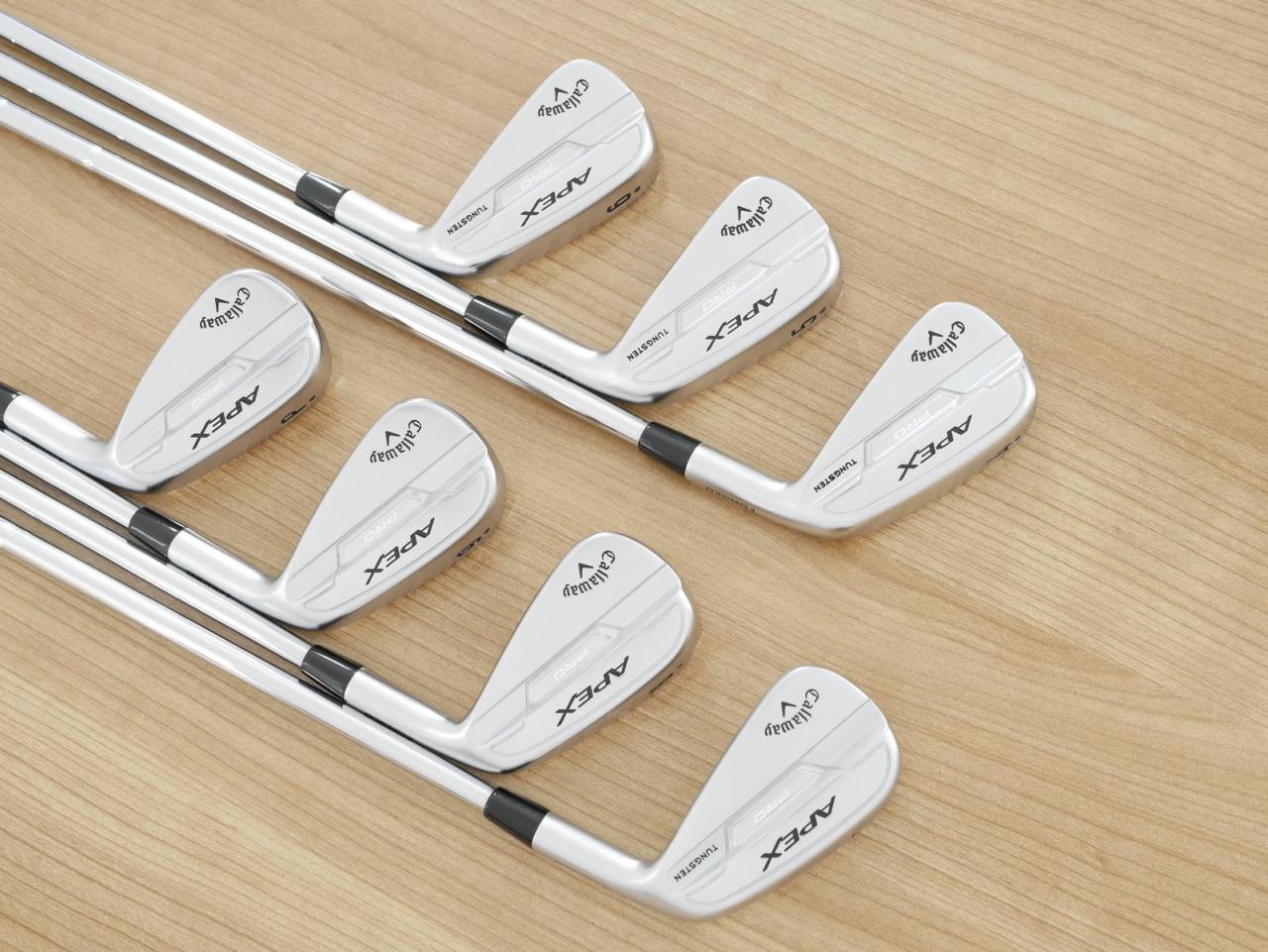 Iron set : Callaway : ชุดเหล็ก Callaway APEX Pro Forged (ออกปี 2022) มีเหล็ก 4-Pw (7 ชิ้น) ก้านเหล็ก Dynamic Gold S200