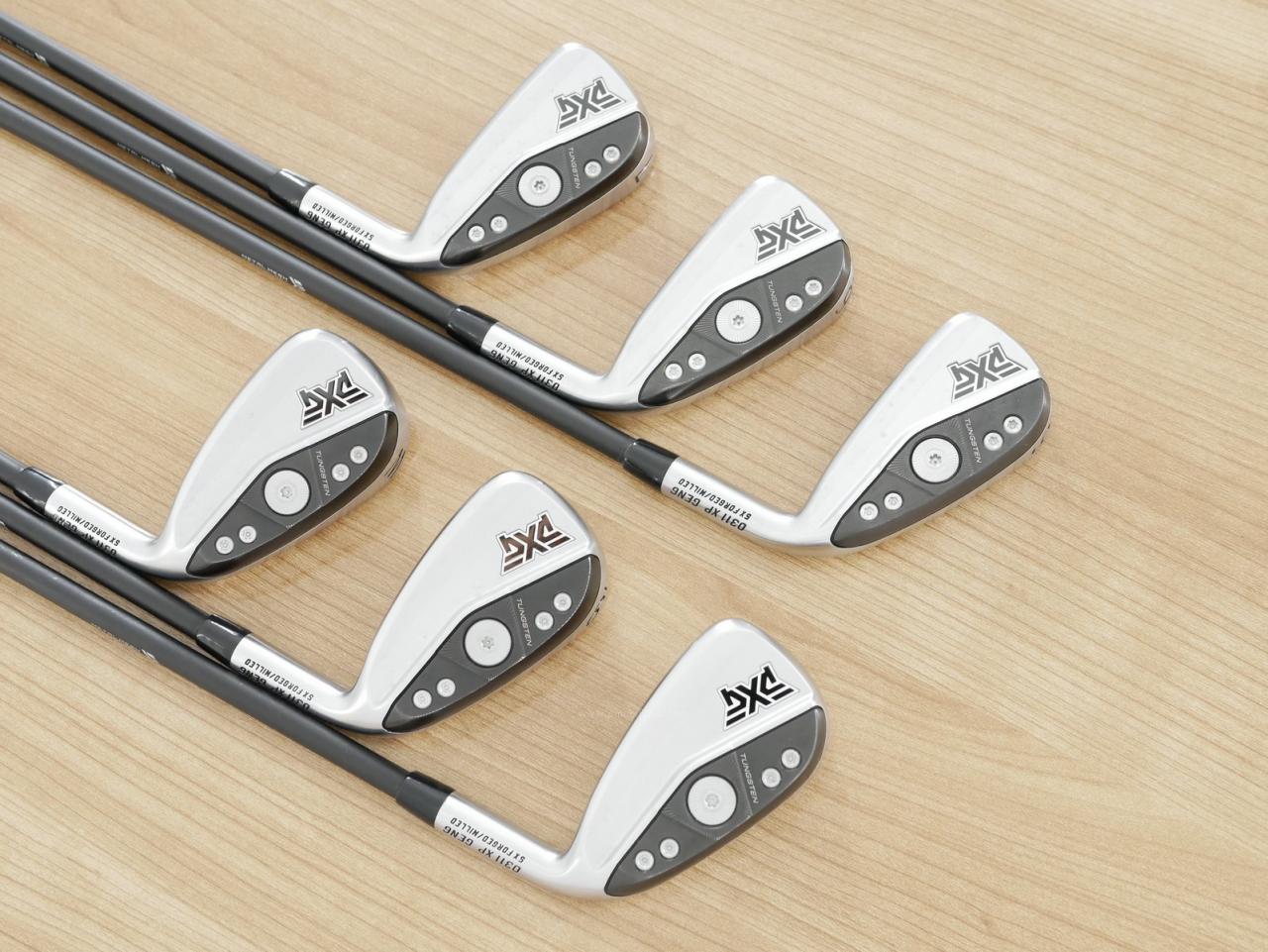 Iron set : PXG : ชุดเหล็ก PXG 0311XP GEN 6 Forged Milled (รุ่นปี 2024 ตีไกล สวย ฟิลดี) มีเหล็ก 5-Pw (6 ชิ้น) ก้านกราไฟต์ Mitsubishi MMT 70 Flex R