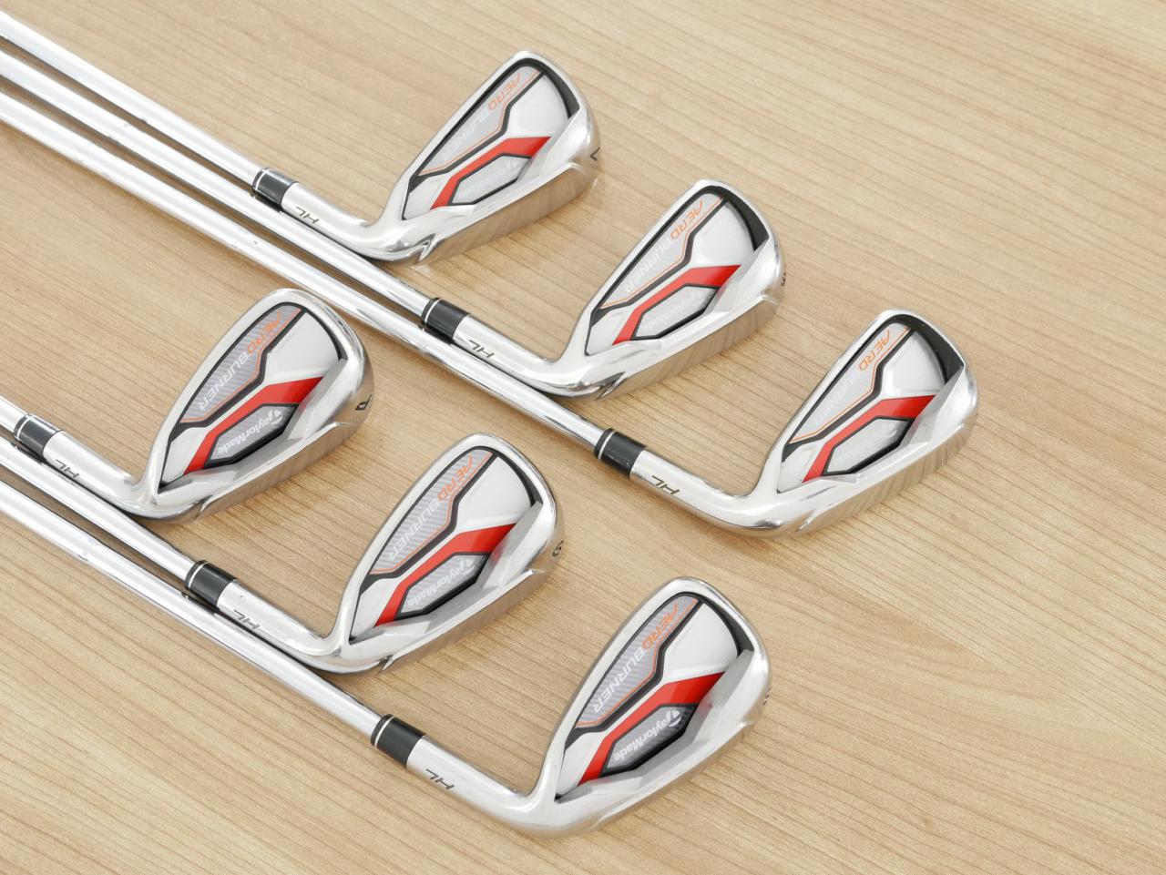 Iron set : Taylormade : ชุดเหล็ก Taylormade Aero Burner HL (ตีง่ายมาก) มีเหล็ก 5-Pw (6 ชิ้น) ก้านเหล็ก Flex S
