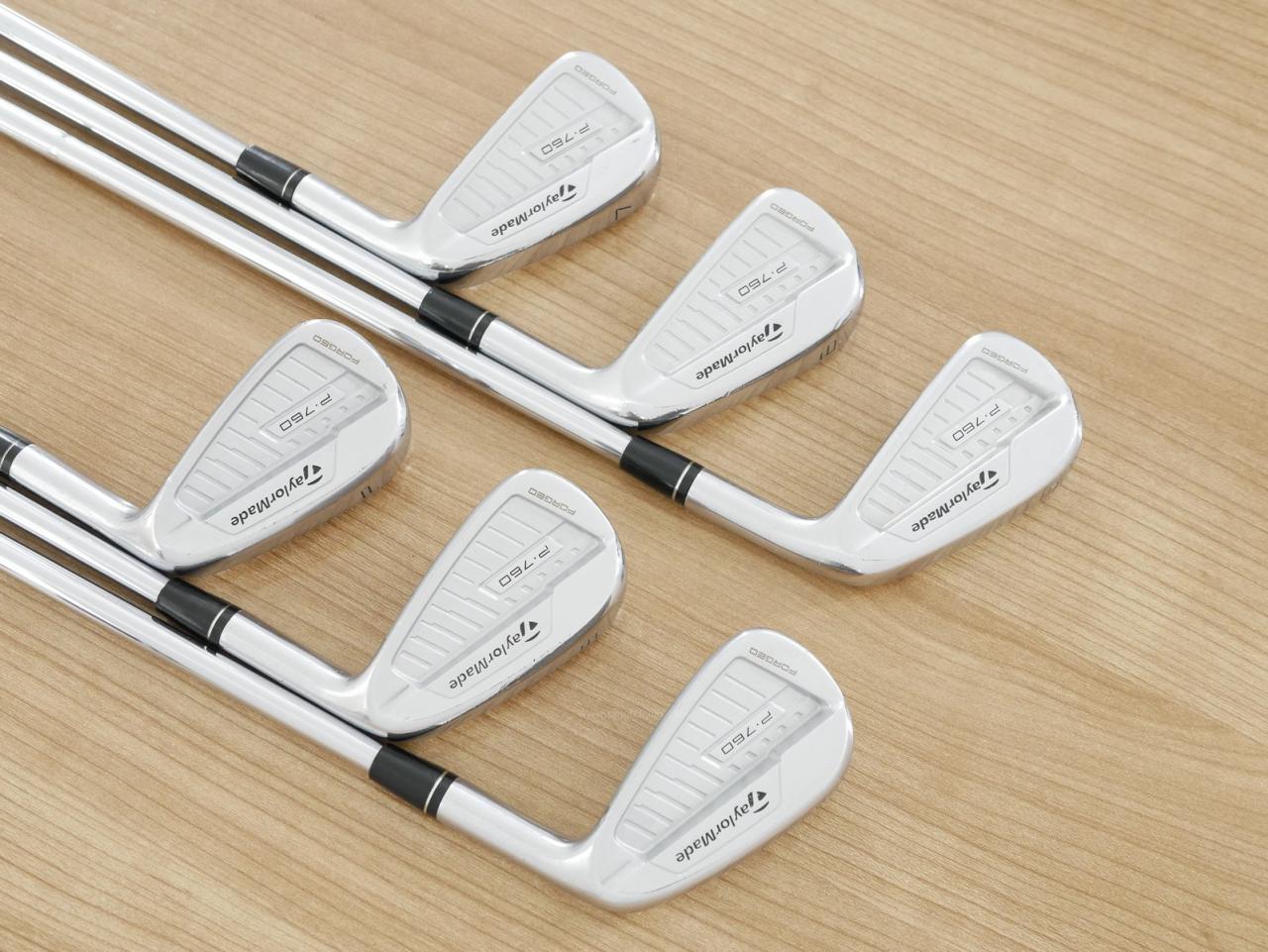 Iron set : Taylormade : ชุดเหล็ก Taylormade P760 Forged (ปี 2018 นุ่ม แน่น) มีเหล็ก 5-Pw (6 ชิ้น) ก้านเหล็ก Dynamic Gold S200 