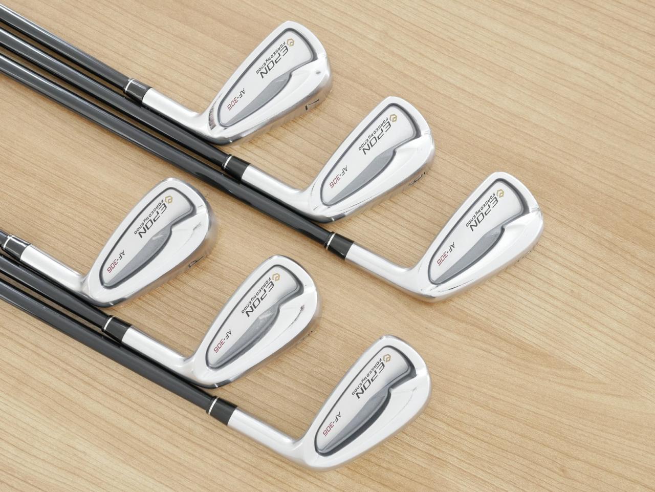Iron set : Epon : ชุดเหล็ก EPON AF-306 Forged (รุ่นปี 2023) มีเหล็ก 5-Pw (6 ชิ้น) ก้านกราไฟต์ Mitsubishi Diamana Thump i95 Flex S