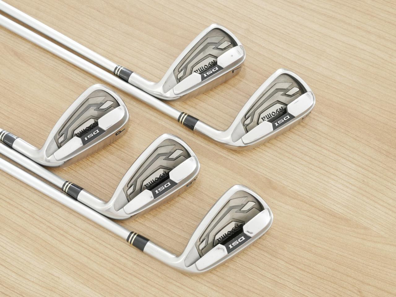 Iron set : Other Brand : ชุดเหล็ก Ryoma DSI (ตีง่ายมาก ไกลมากๆ หายากสุดๆ) มีเหล็ก 6-Pw (5 ชิ้น) ก้านกราไฟต์ Fujikura MCI 70 Flex R