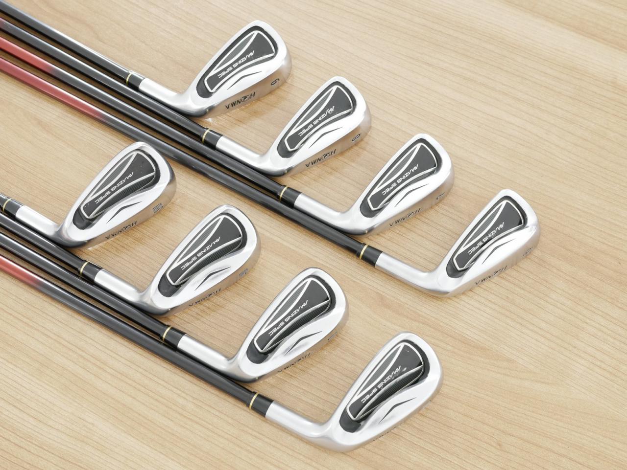 Iron set : Honma : ชุดเหล็ก Honma AMAZING Spec (หน้าเด้ง โกงองศาสุดๆ ไกลที่สุด) มีเหล็ก 6-11,Aw,Sw (8 ชิ้น ระยะเทียบเท่า 5-Pw,Aw,Sw) ก้านกราไฟต์ Flex R