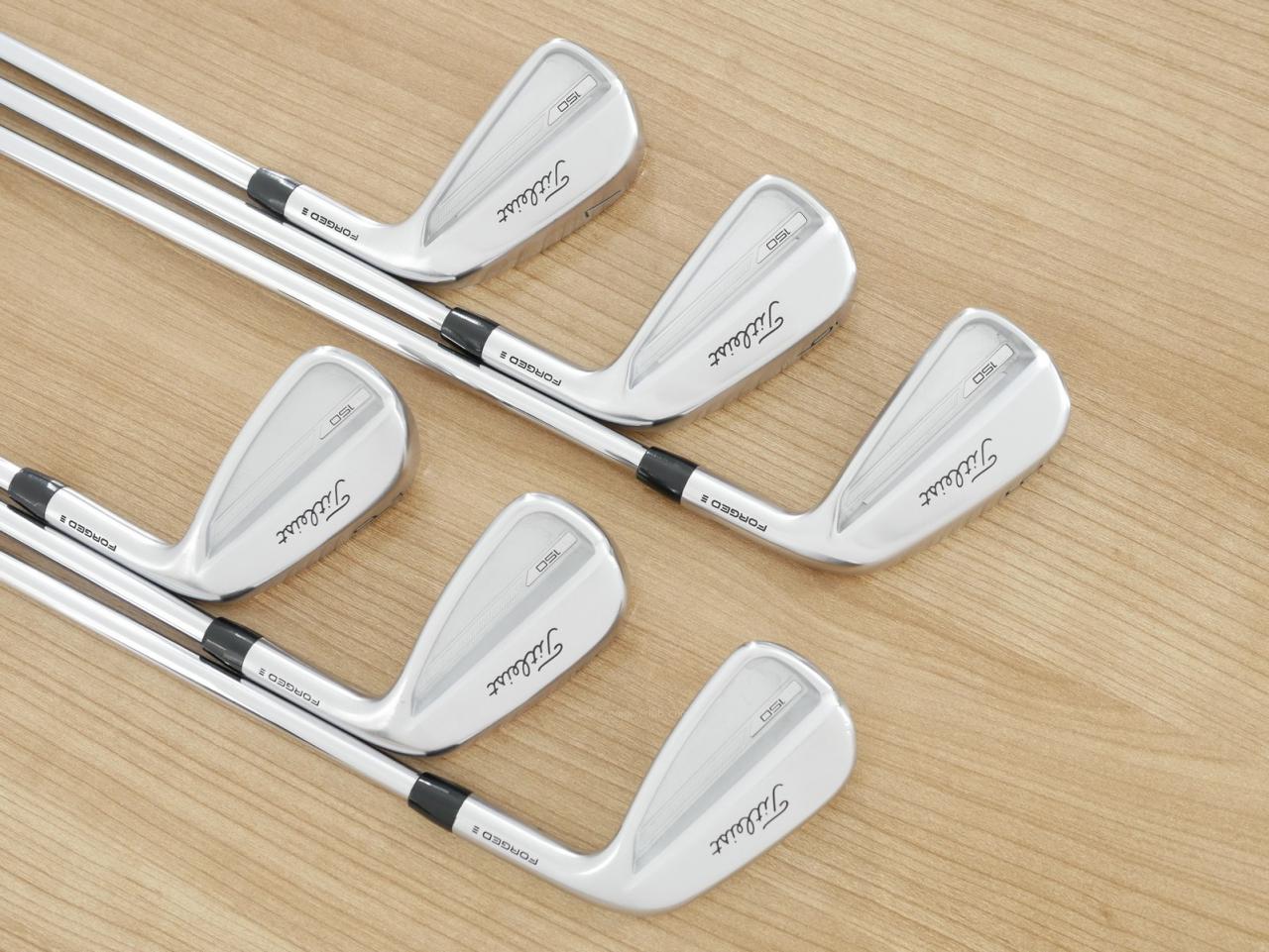 Iron set : Titleist : ชุดเหล็ก Titleist T150 Forged (ออกปี 2023 นุ่ม แน่น คม) มีเหล็ก 5-Pw (6 ชิ้น) ก้านเหล็ก Dynamic Gold 95 R300