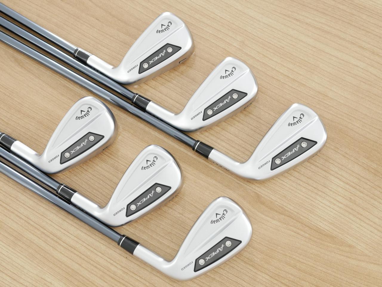 Iron set : Callaway : ชุดเหล็ก Callaway APEX Ai300 Forged (รุ่นล่าสุด ออกปี 2024) มีเหล็ก 5-Pw (6 ชิ้น) ก้านกราไฟต์ UST Mamiya RECOIL DART 6 Flex R
