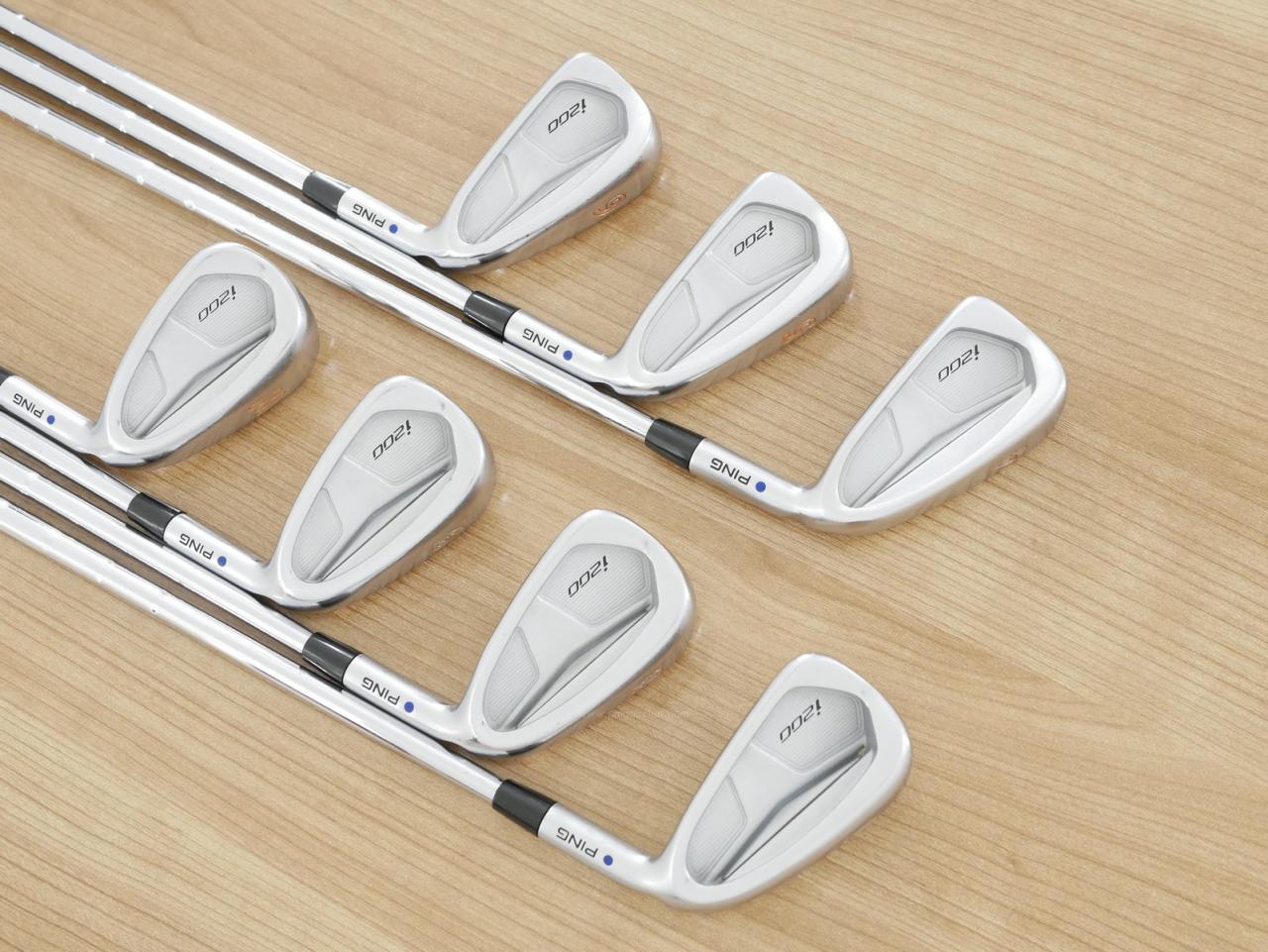 Iron set : Ping : ชุดเหล็ก Ping i200 มีเหล็ก 4-Pw (7 ชิ้น) ก้านเหล็ก NS Pro Modus 105 Flex X