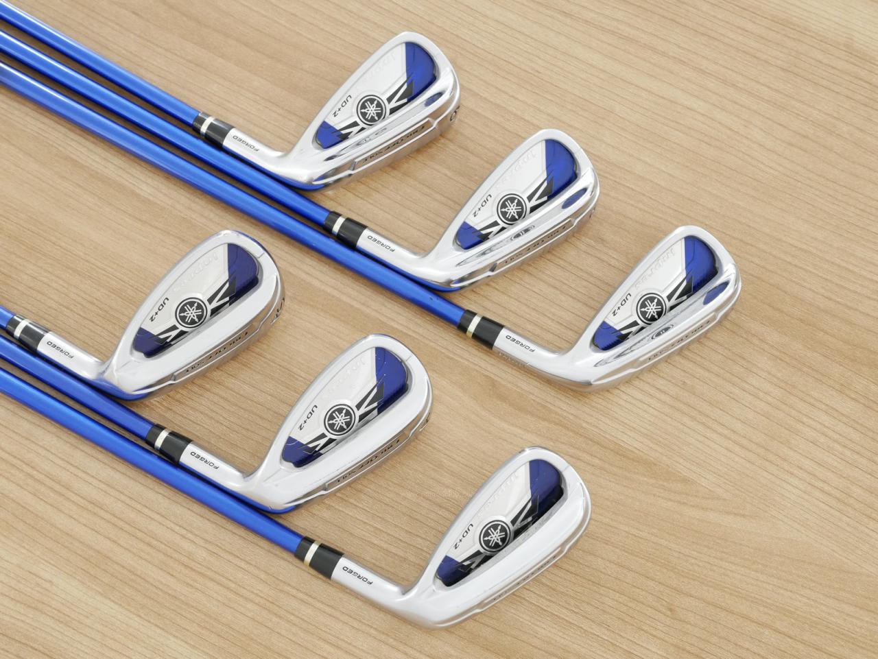 Iron set : Yamaha : ชุดเหล็ก Yamaha Inpres UD+2 (ปี 2018 ตีไกลที่สุด ไกลกว่าเหล็กทั่วไป 2 เบอร์) มีเหล็ก 7-Pw,Aw,As (6 ชิ้น) ก้านกราไฟต์ Flex SR