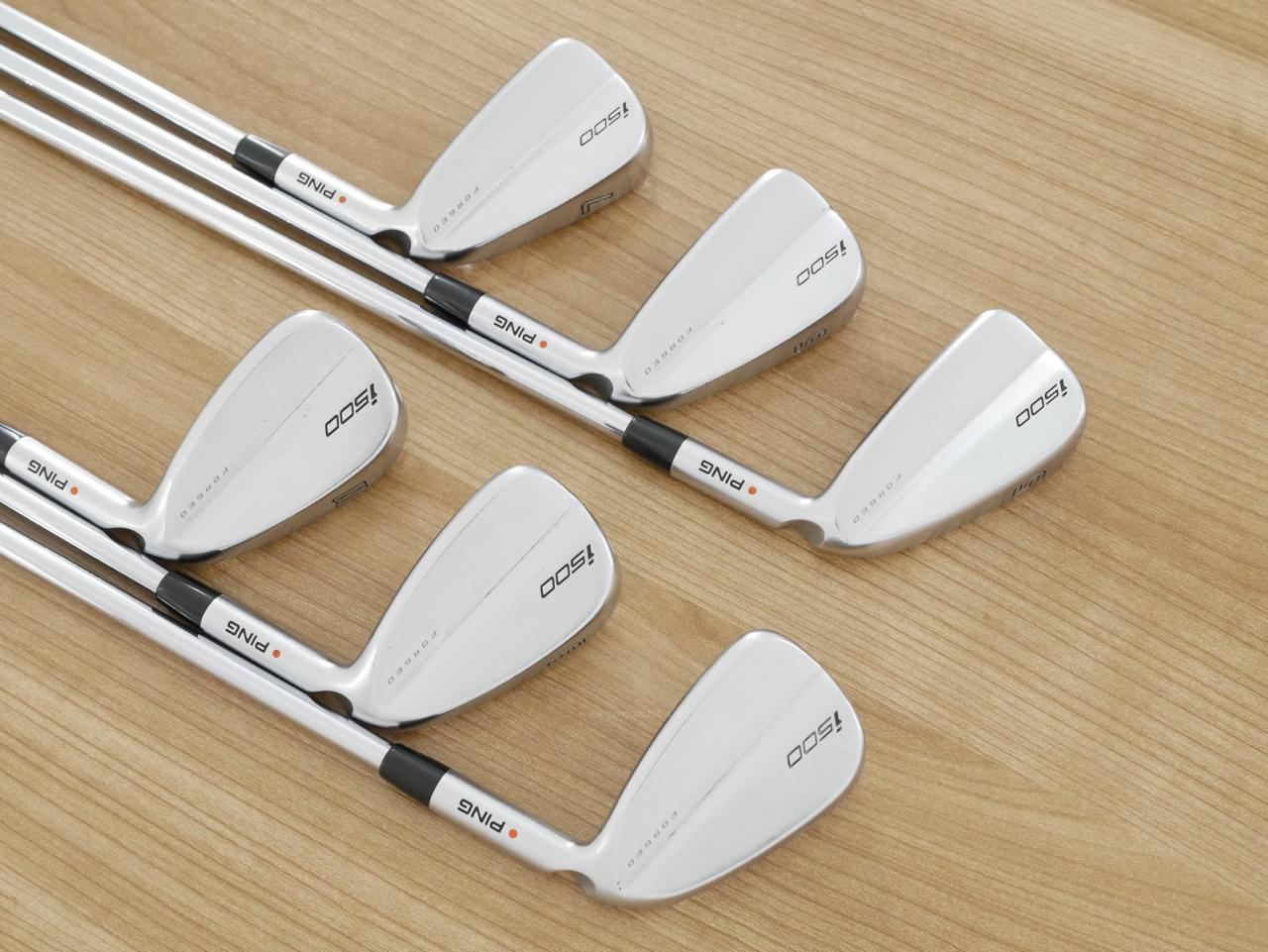 Iron set : Ping : ชุดเหล็ก Ping i500 (รุ่นปี 2019) มีเหล็ก 5-Pw (6 ชิ้น) ก้านเหล็ก NS Pro ZELOS 7 Flex S
