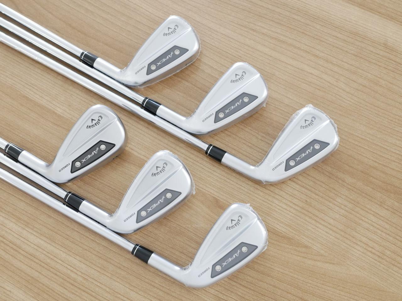 Iron set : Callaway : **เหมือนของใหม่** ชุดเหล็ก Callaway APEX Ai300 Forged (รุ่นล่าสุด ออกปี 2024) มีเหล็ก 5-Pw (6 ชิ้น) ก้านเหล็ก NS Pro 950 NEO Flex S