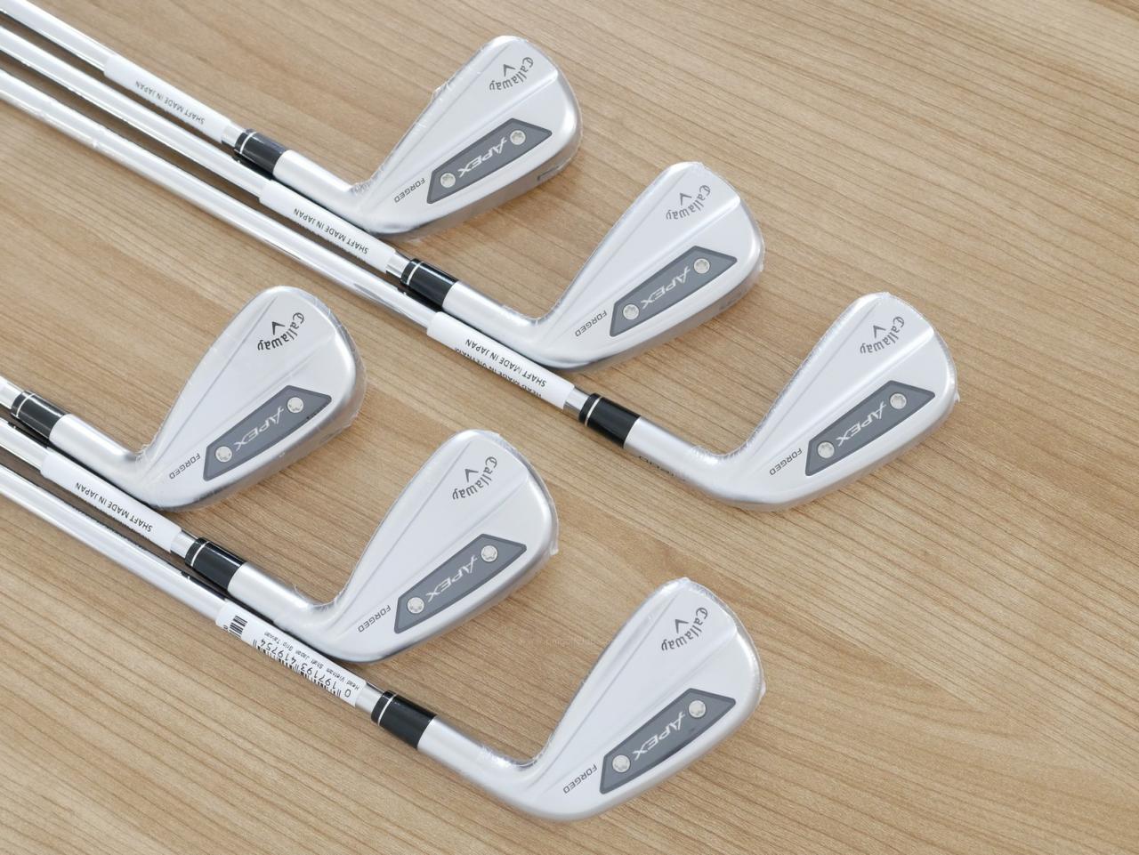 Iron set : Callaway : **ของใหม่ ยังไม่แกะพลาสติก** ชุดเหล็ก Callaway APEX Ai200 Forged (รุ่นล่าสุด ออกปี 2024) มีเหล็ก 5-Pw (6 ชิ้น) ก้านเหล็ก NS Pro 950 NEO Flex S