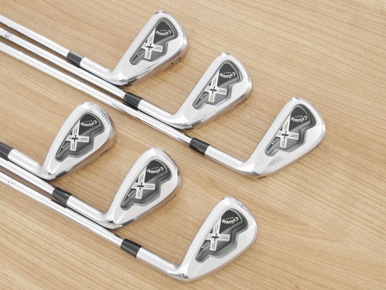 Iron set : Callaway : ชุดเหล็ก Callaway X-Tour (Forged) มีเหล็ก 5-Pw (6 ชิ้น) ก้านเหล็ก MEMPHIS 10 Flex SR